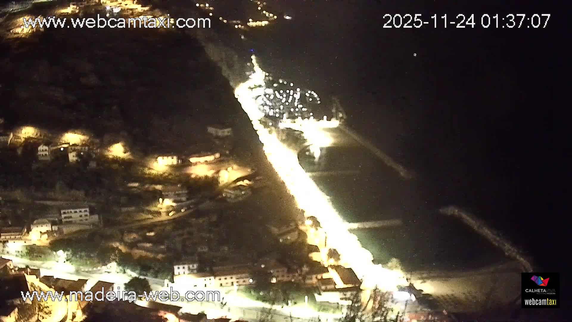 Calheta City & Coast Skyline PTZ Live Cam – Calheta, Madeira, Portugal