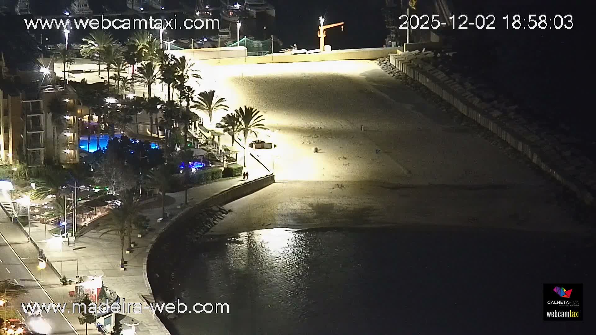 Calheta City & Coast Skyline PTZ Live Cam – Calheta, Madeira, Portugal