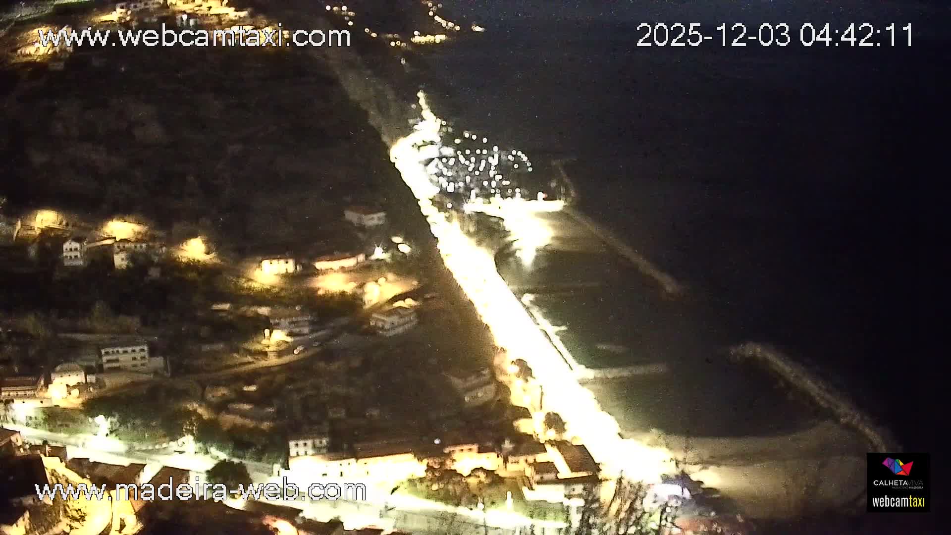 Calheta City & Coast Skyline PTZ Live Cam – Calheta, Madeira, Portugal