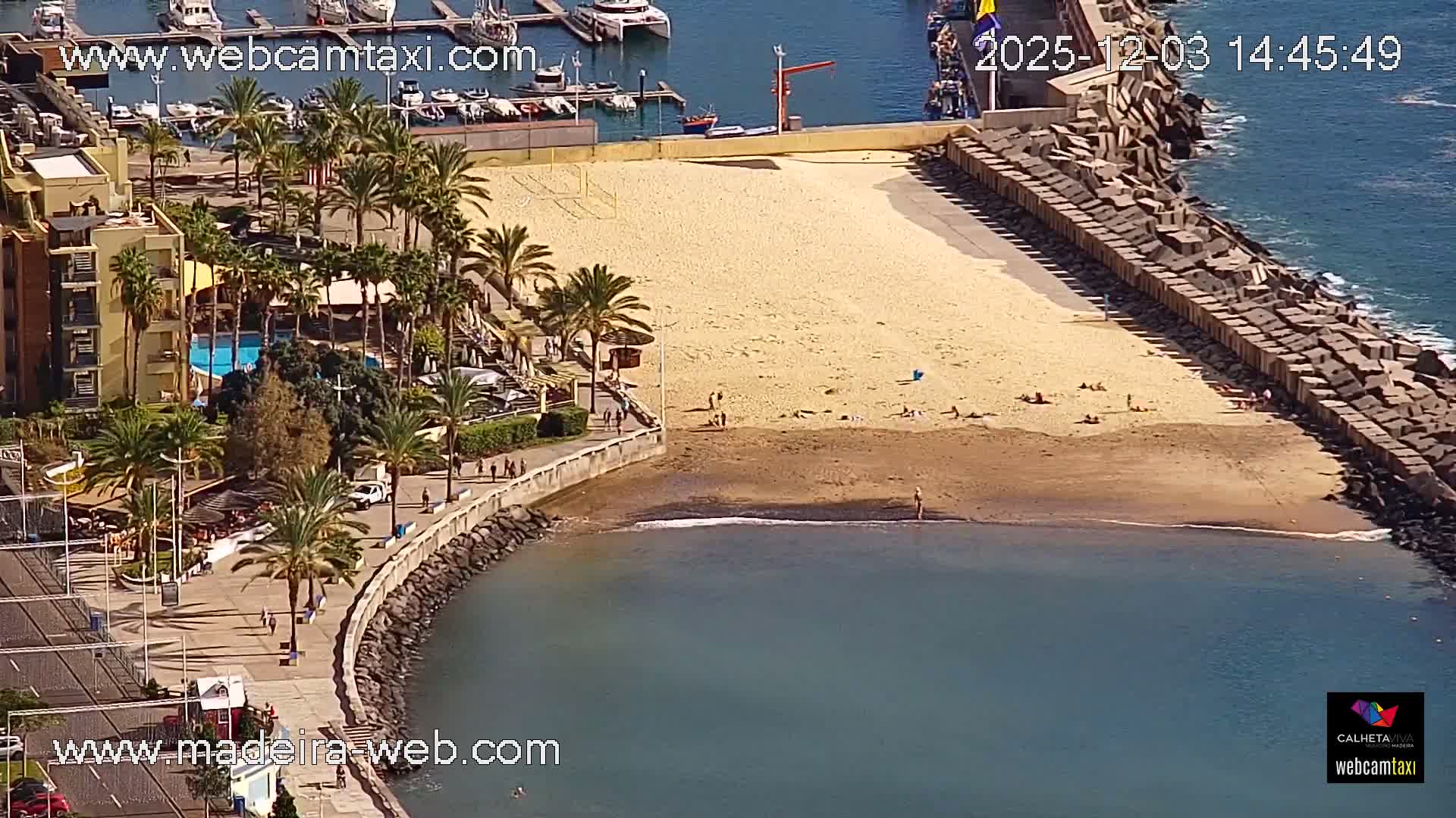 Calheta City & Coast Skyline PTZ Live Cam – Calheta, Madeira, Portugal