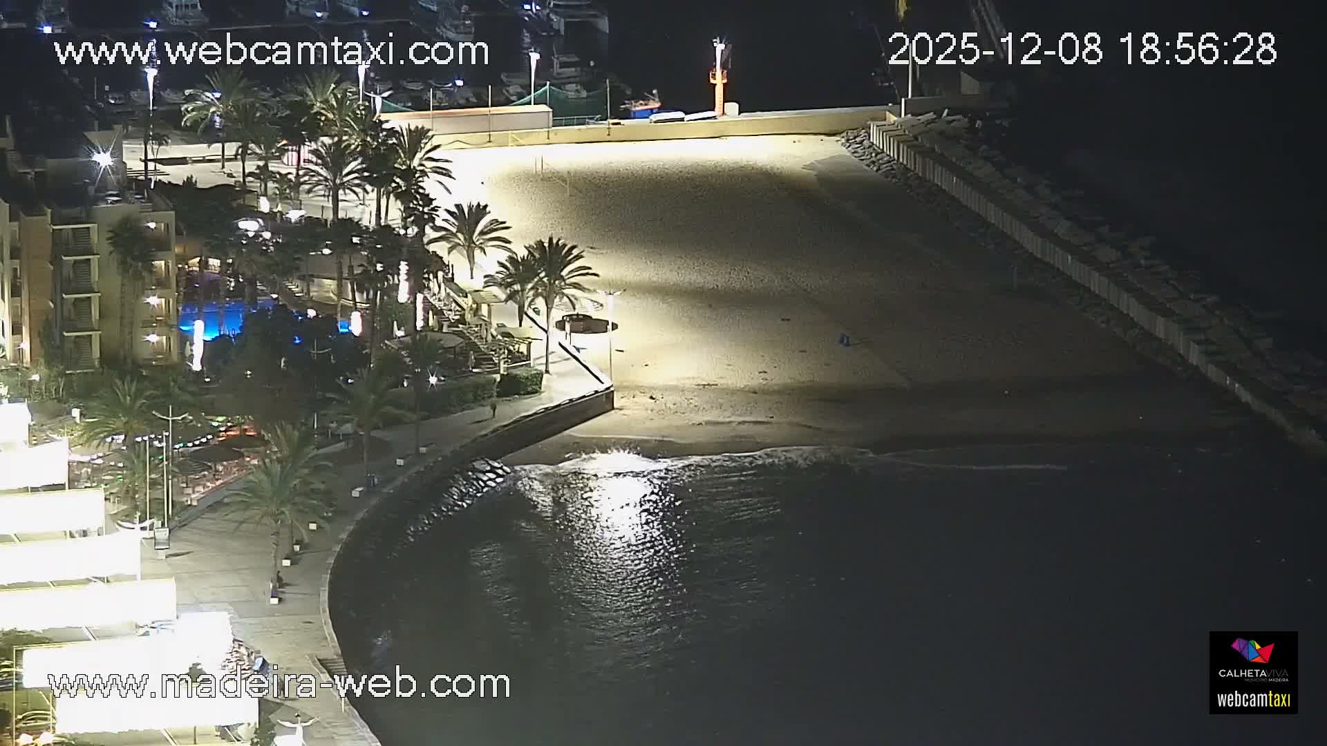Calheta City & Coast Skyline PTZ Live Cam – Calheta, Madeira, Portugal