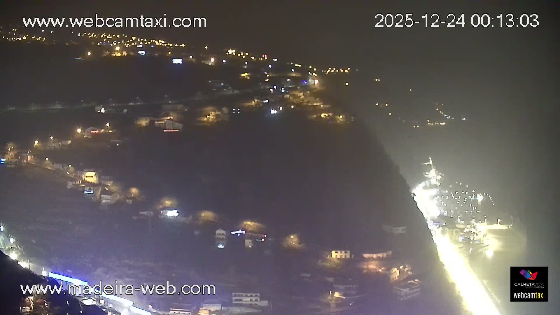 Calheta City & Coast Skyline PTZ Live Cam – Calheta, Madeira, Portugal