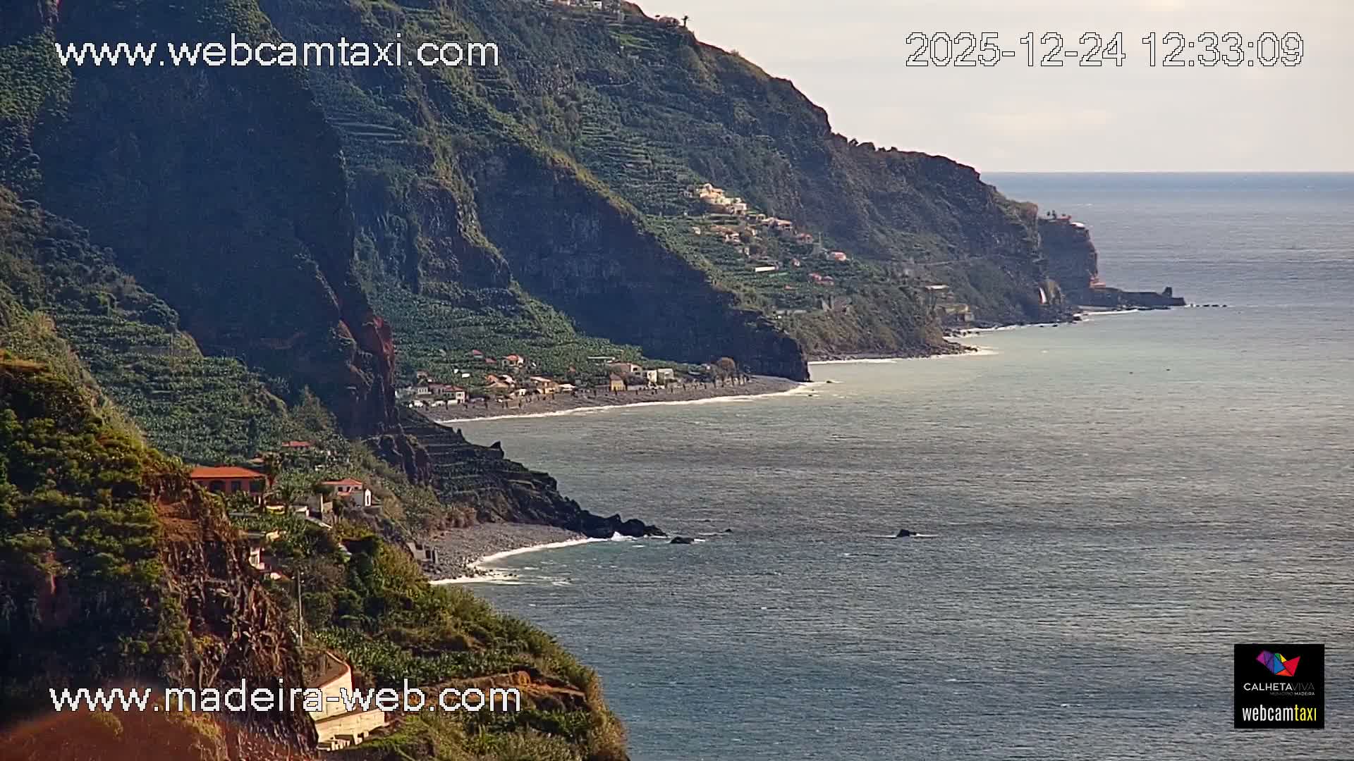 Calheta City & Coast Skyline PTZ Live Cam – Calheta, Madeira, Portugal