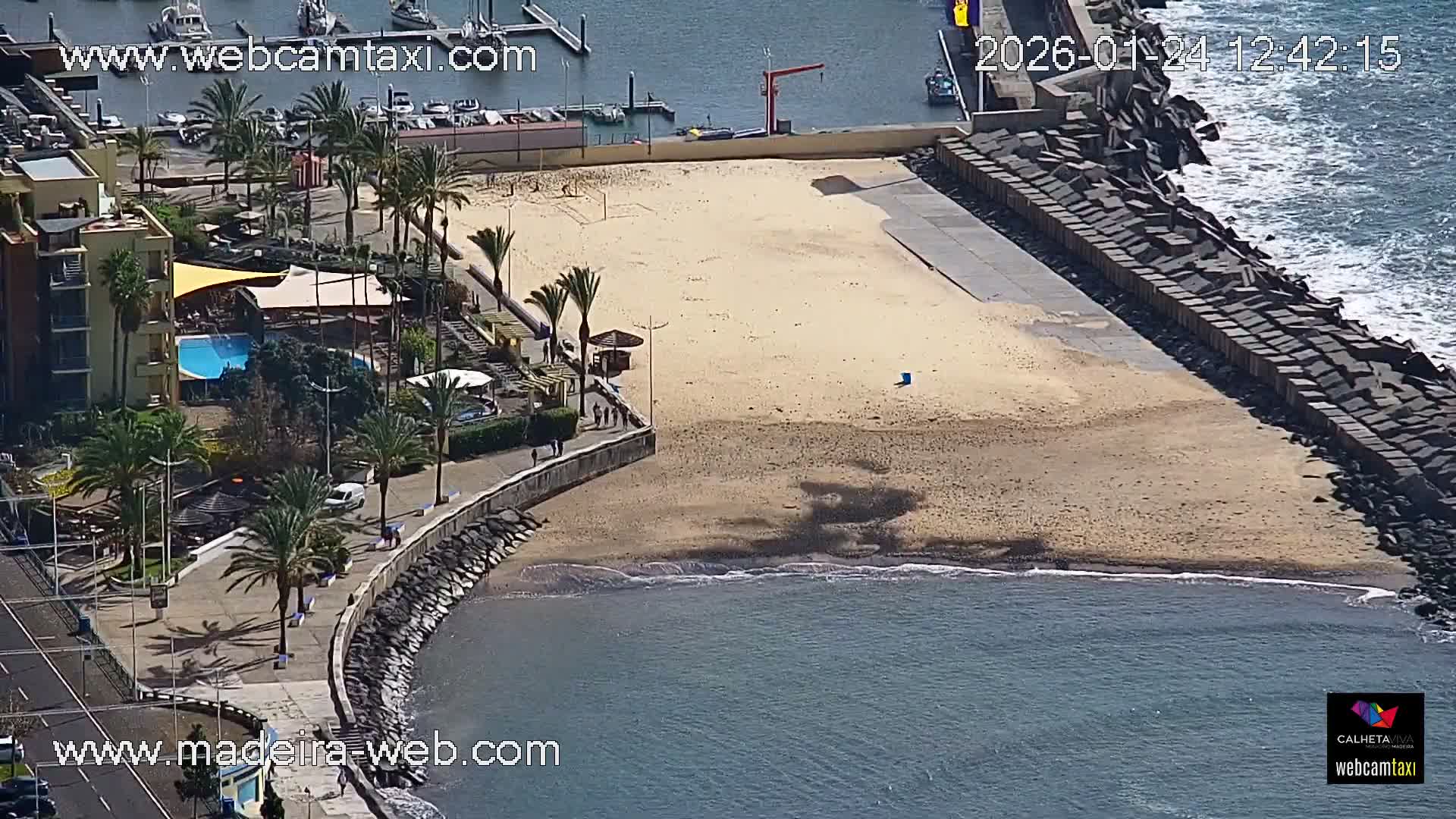 Calheta City & Coast Skyline PTZ Live Cam – Calheta, Madeira, Portugal