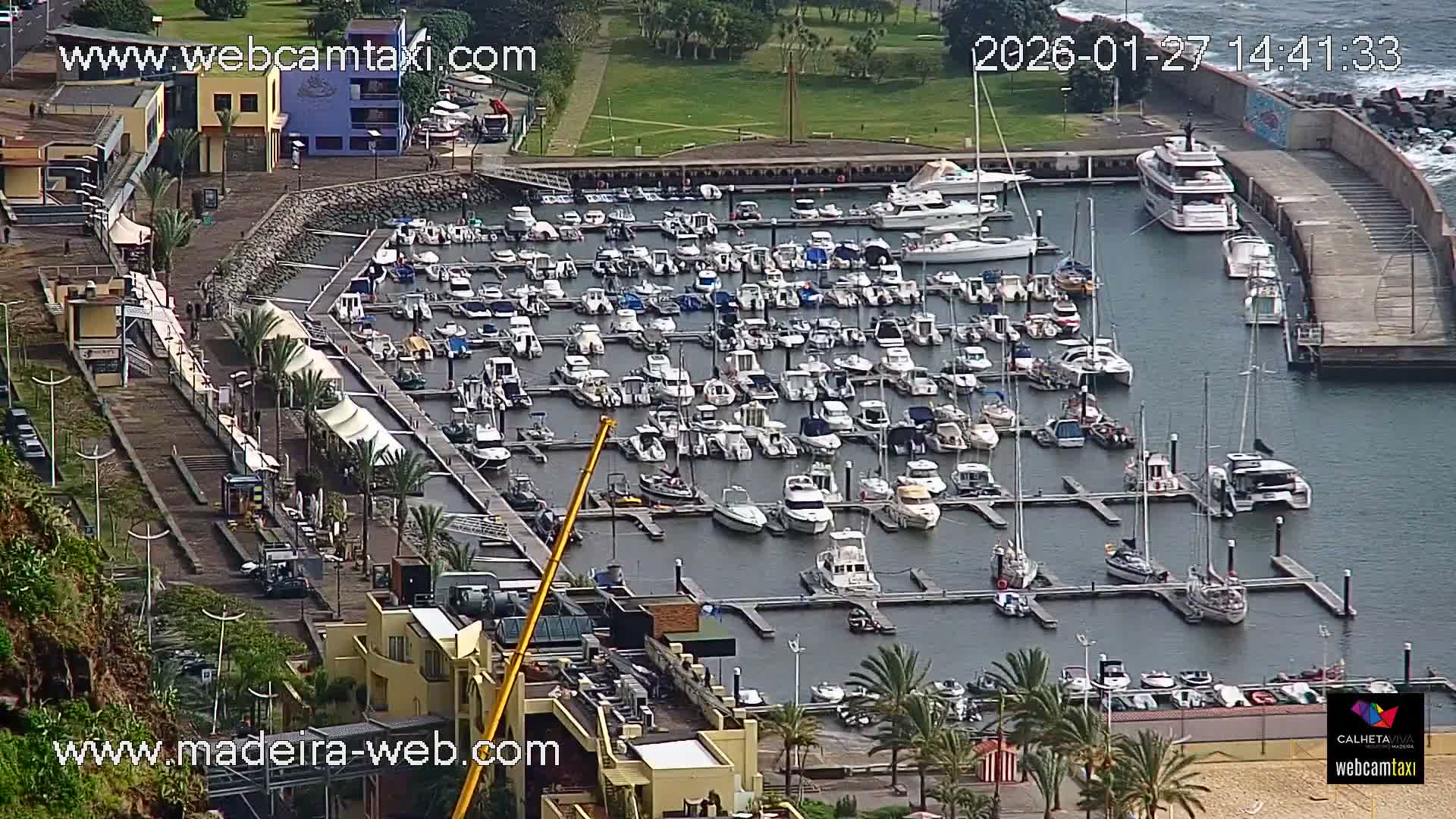 Calheta City & Coast Skyline PTZ Live Cam – Calheta, Madeira, Portugal