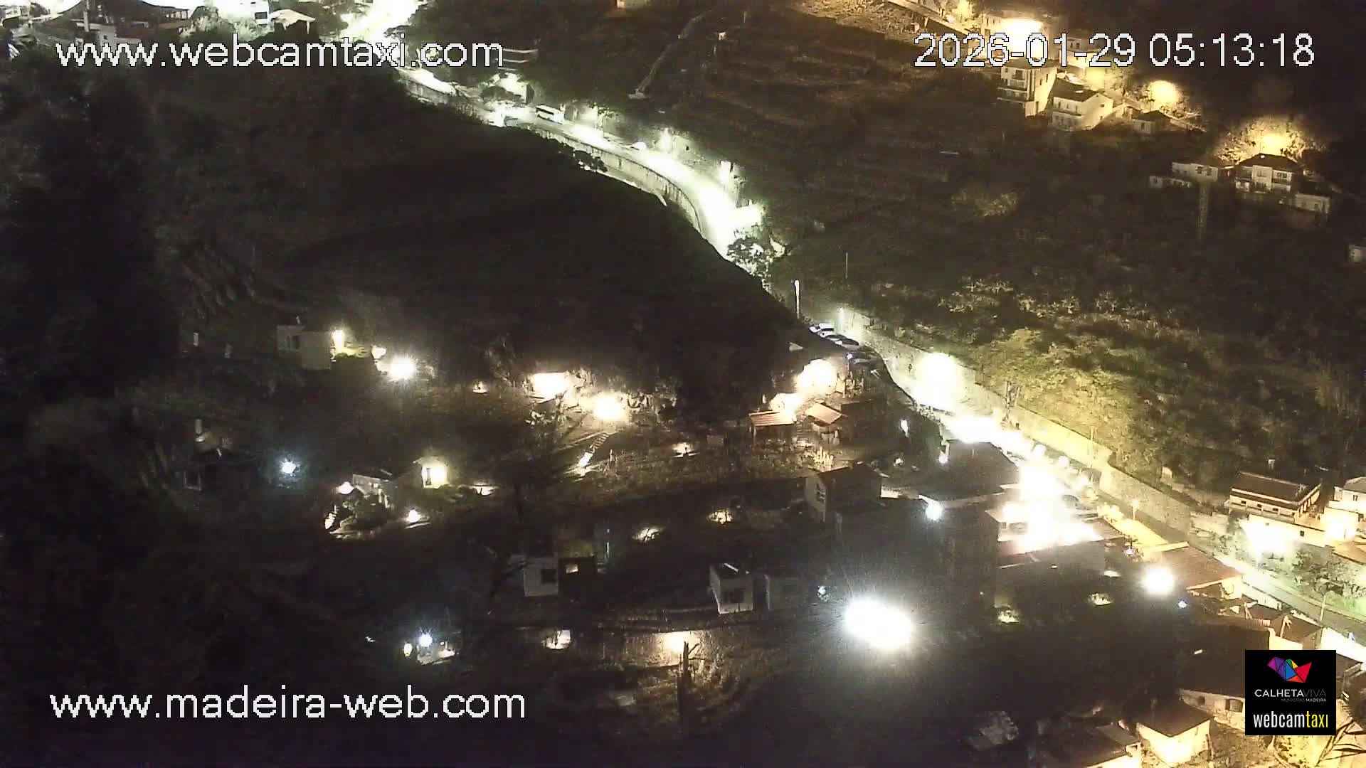 Calheta City & Coast Skyline PTZ Live Cam – Calheta, Madeira, Portugal