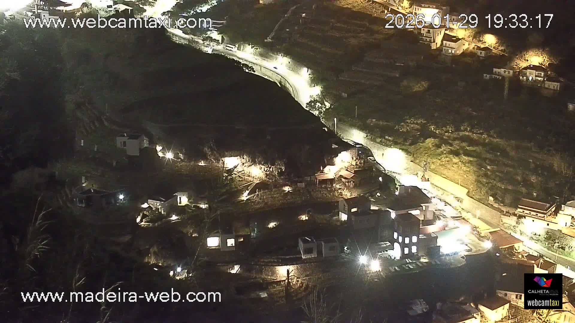 Calheta City & Coast Skyline PTZ Live Cam – Calheta, Madeira, Portugal
