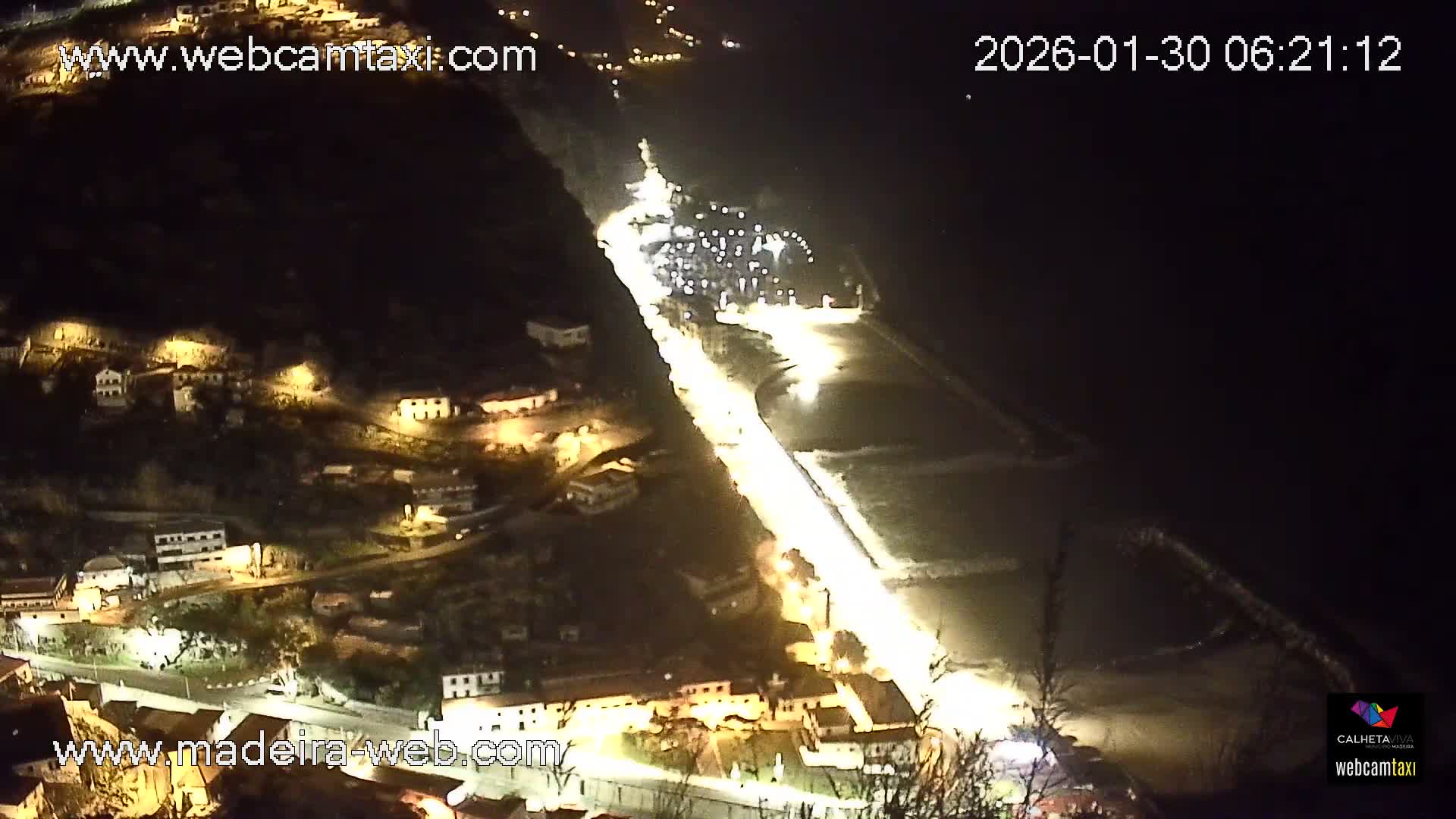 Calheta City & Coast Skyline PTZ Live Cam – Calheta, Madeira, Portugal