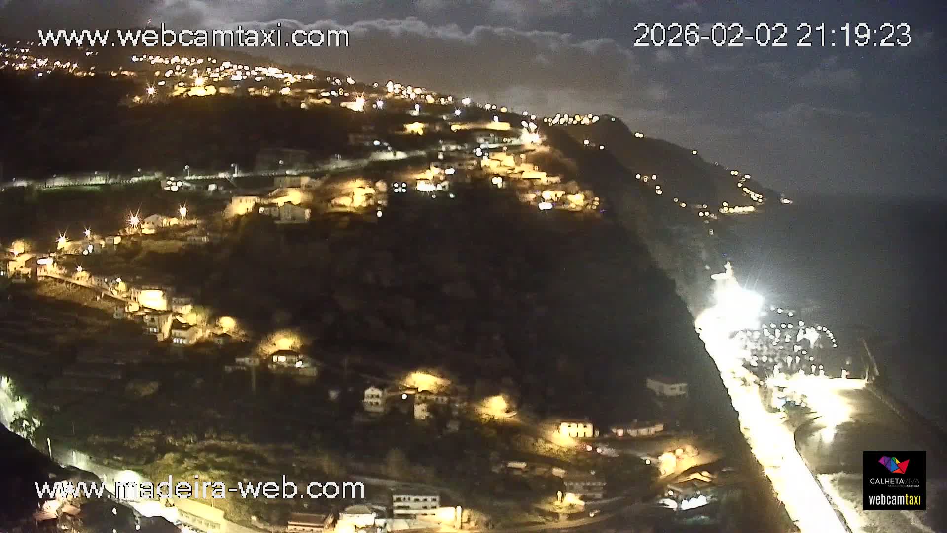 Calheta City & Coast Skyline PTZ Live Cam – Calheta, Madeira, Portugal