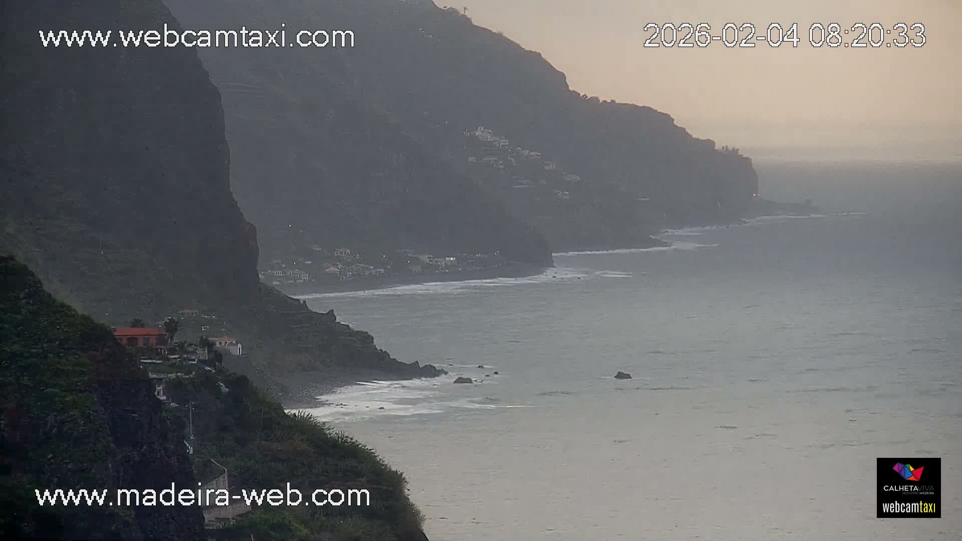 Calheta City & Coast Skyline PTZ Live Cam – Calheta, Madeira, Portugal