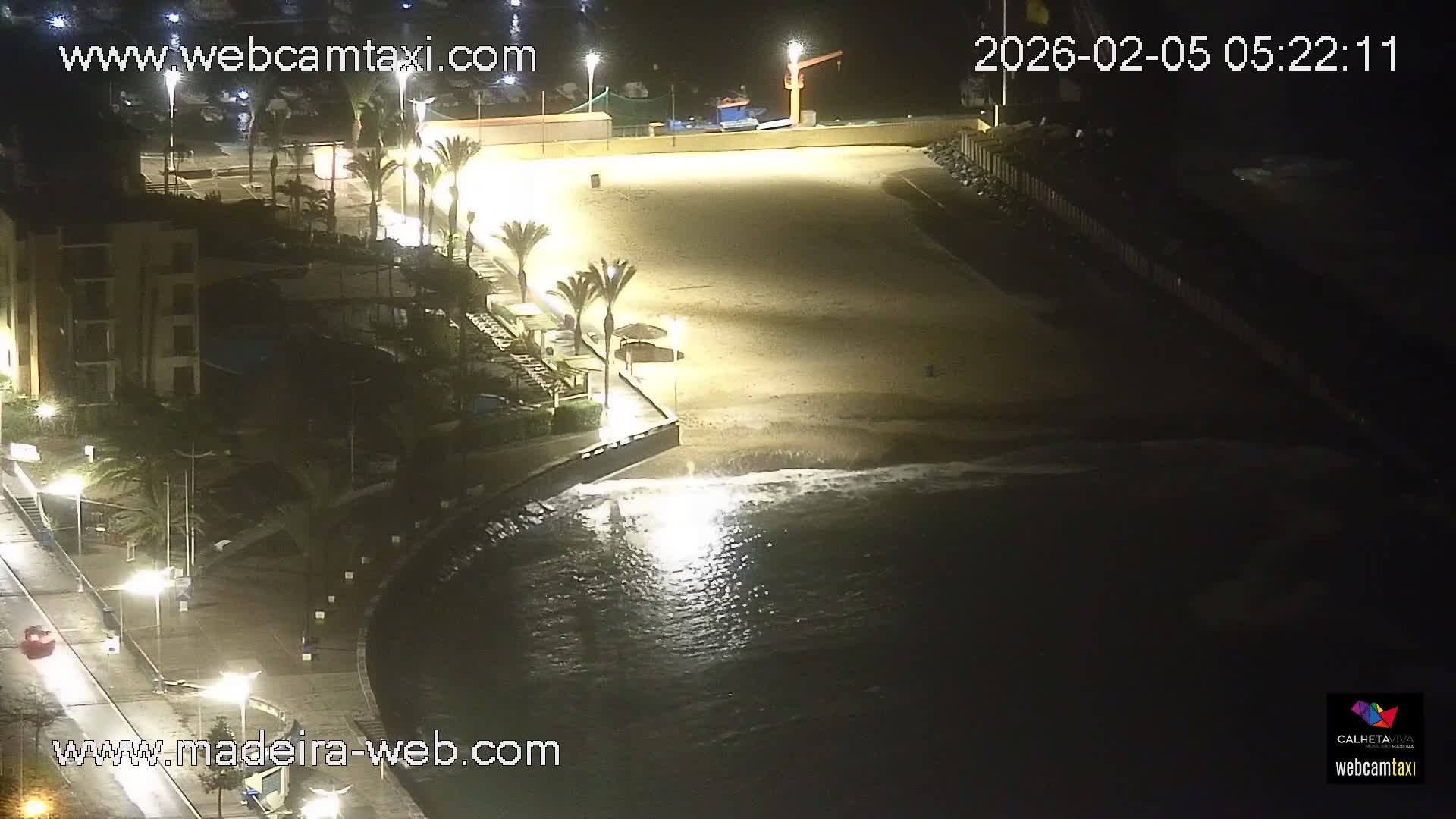 Calheta City & Coast Skyline PTZ Live Cam – Calheta, Madeira, Portugal