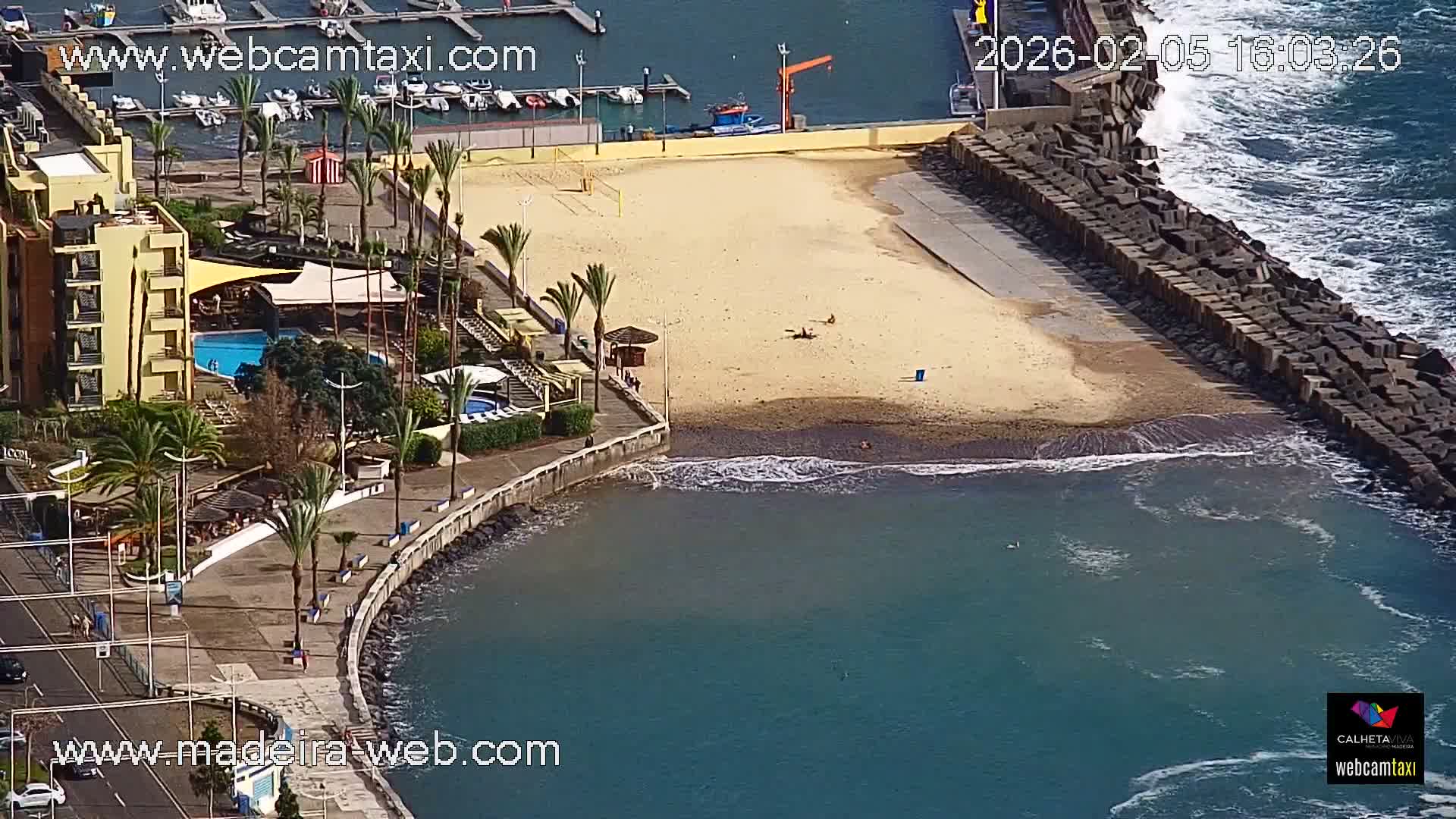 Calheta City & Coast Skyline PTZ Live Cam – Calheta, Madeira, Portugal