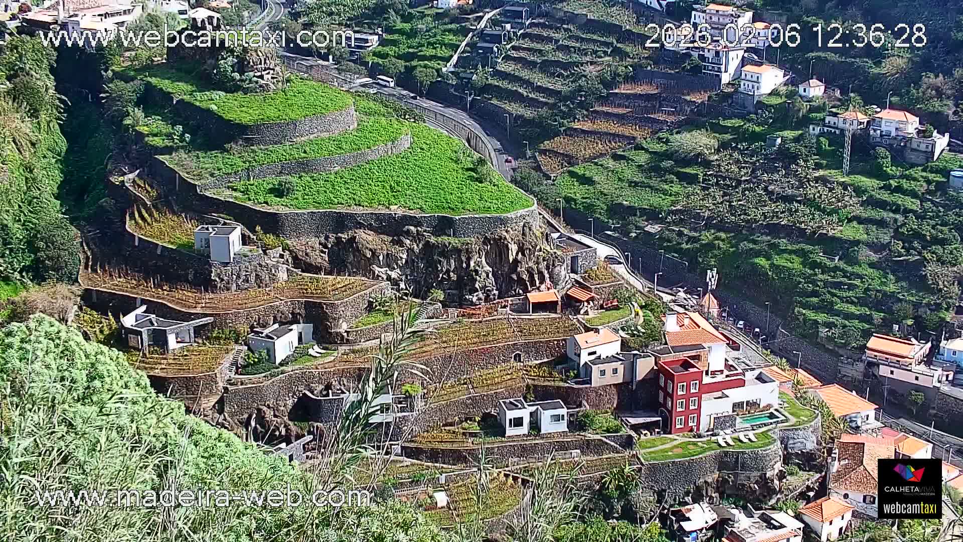 Calheta City & Coast Skyline PTZ Live Cam – Calheta, Madeira, Portugal