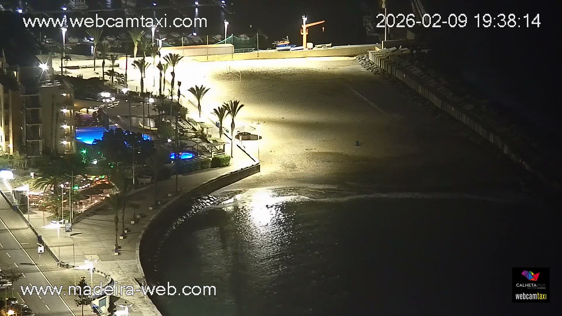 Calheta City & Coast Skyline PTZ Live Cam – Calheta, Madeira, Portugal