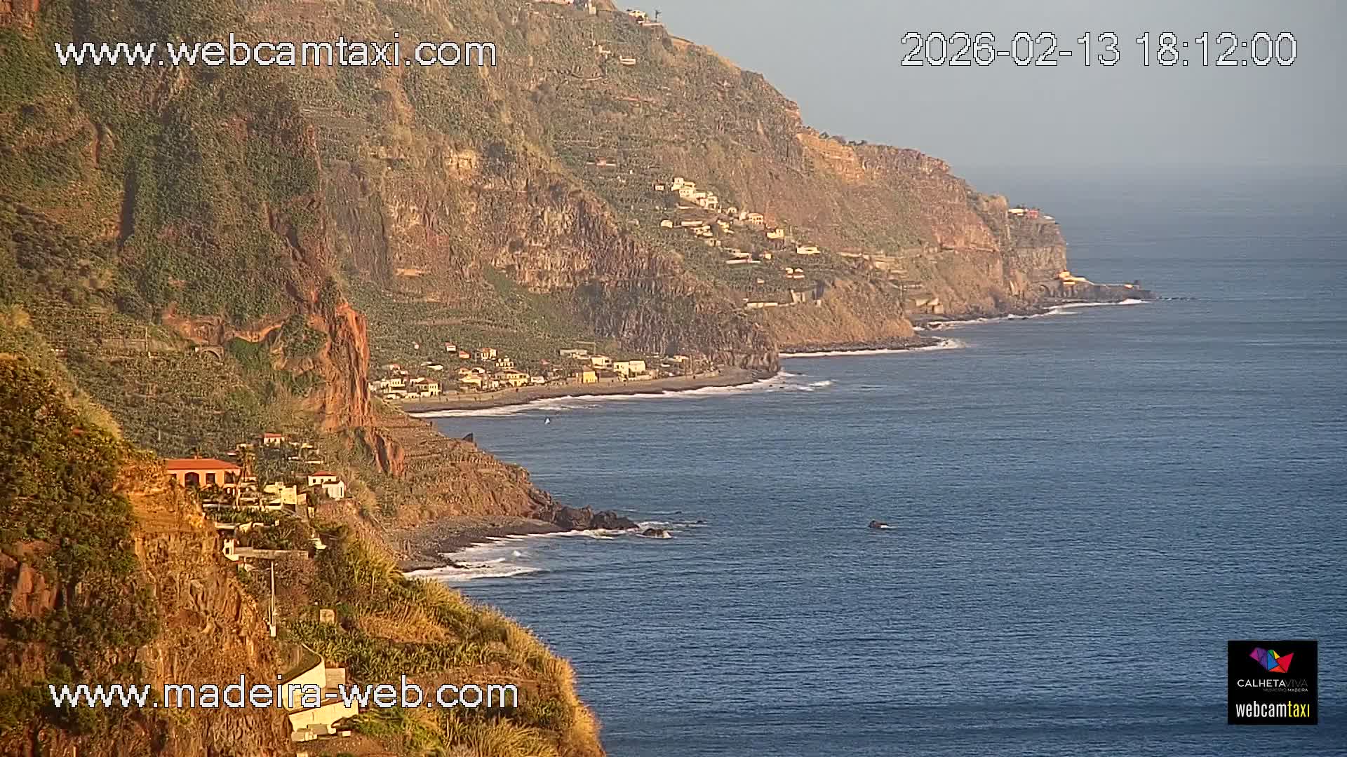 Calheta City & Coast Skyline PTZ Live Cam – Calheta, Madeira, Portugal