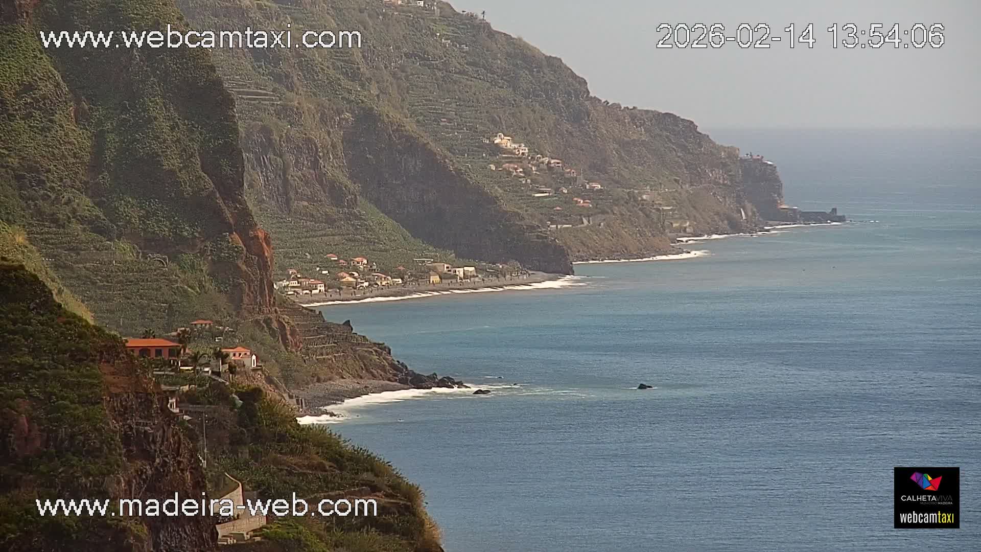 Calheta City & Coast Skyline PTZ Live Cam – Calheta, Madeira, Portugal