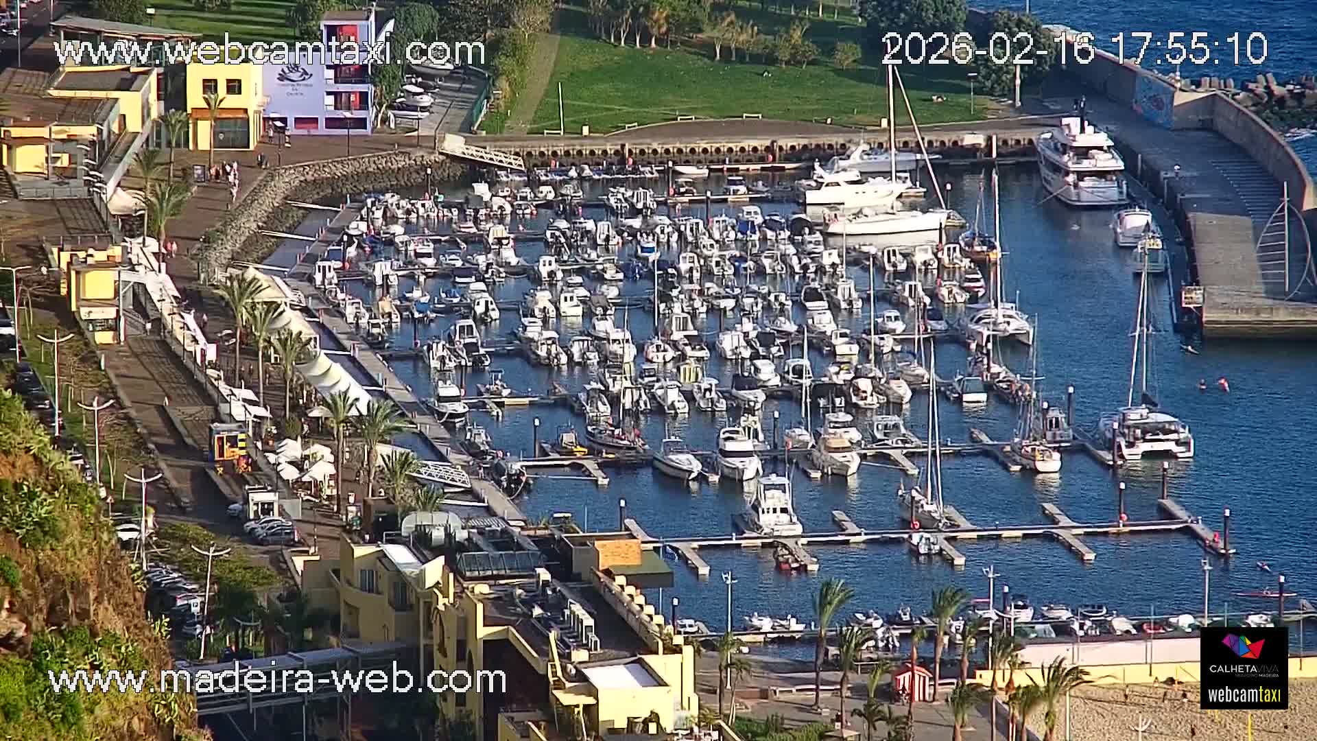 Calheta City & Coast Skyline PTZ Live Cam – Calheta, Madeira, Portugal