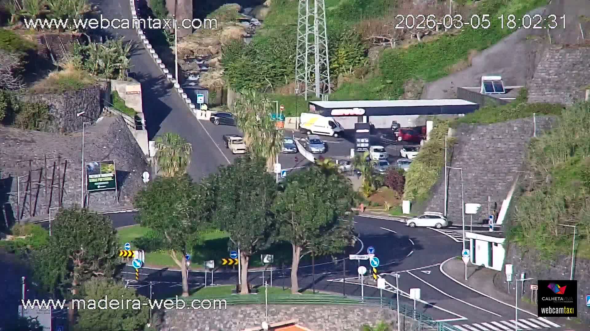 Calheta City & Coast Skyline PTZ Live Cam – Calheta, Madeira, Portugal