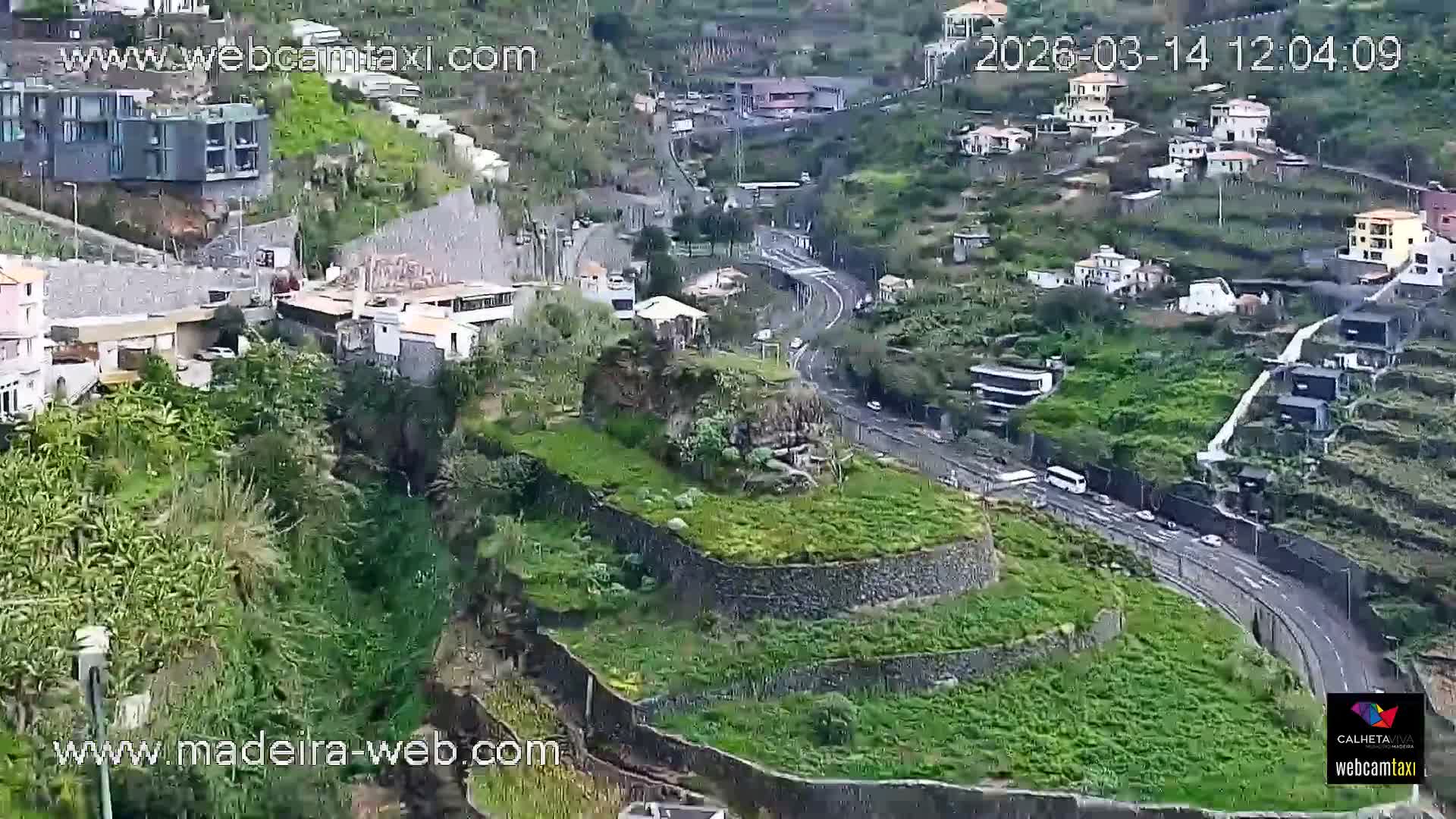 Calheta City & Coast Skyline PTZ Live Cam – Calheta, Madeira, Portugal