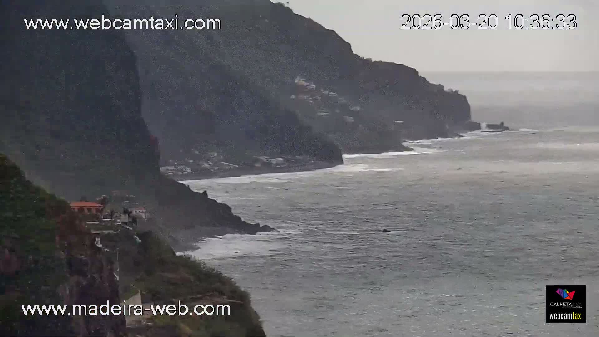 Calheta City & Coast Skyline PTZ Live Cam – Calheta, Madeira, Portugal