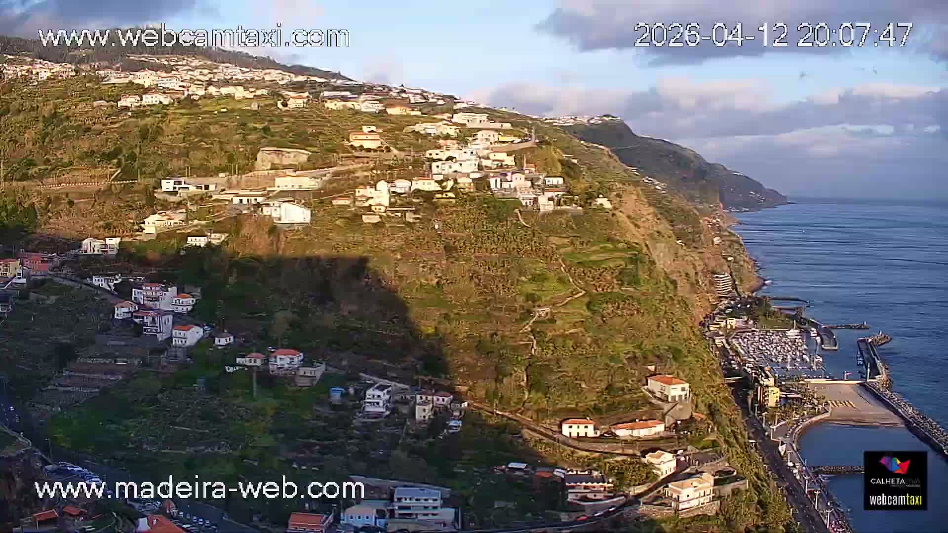 Calheta City & Coast Skyline PTZ Live Cam – Calheta, Madeira, Portugal