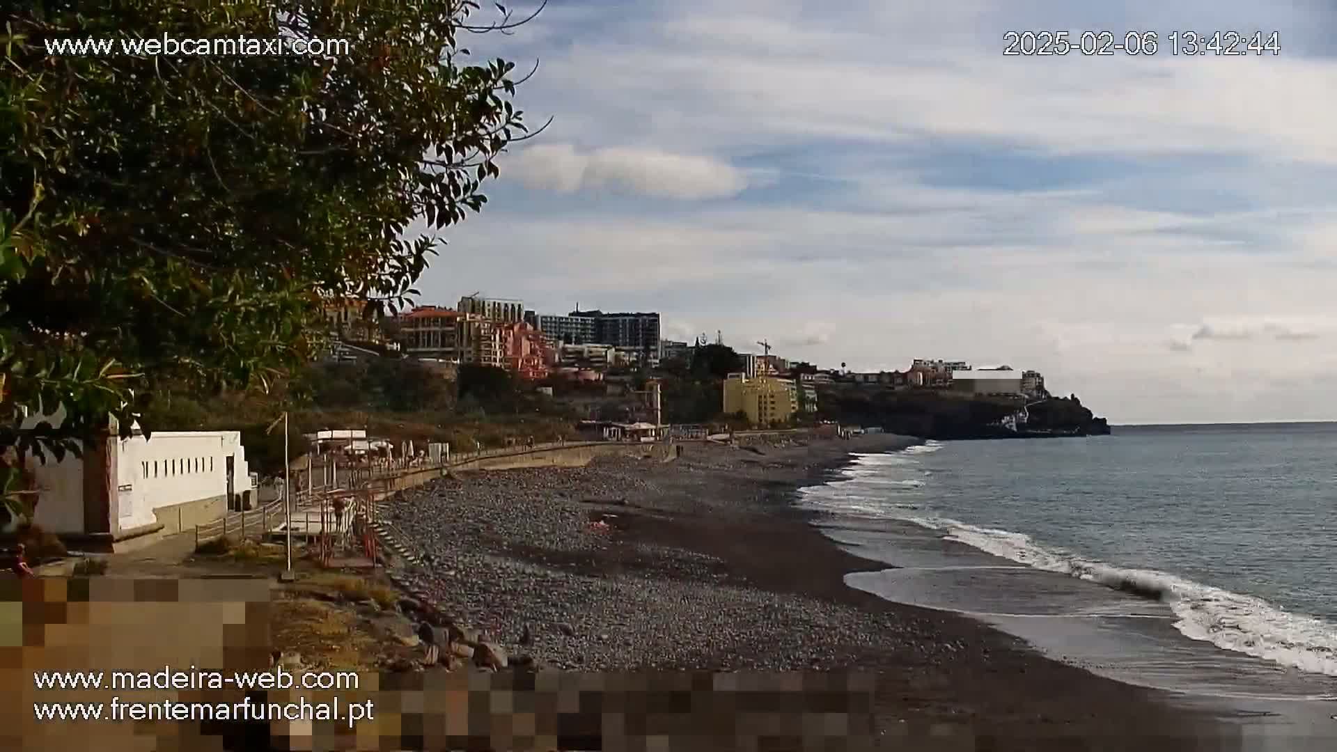  Praia Formosa Beach Live Cam - Funchal, Madeira, Portugal