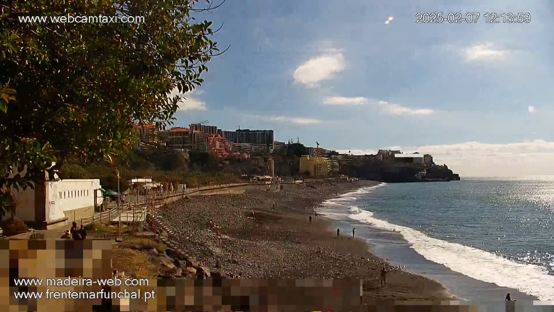  Praia Formosa Beach Live Cam - Funchal, Madeira, Portugal