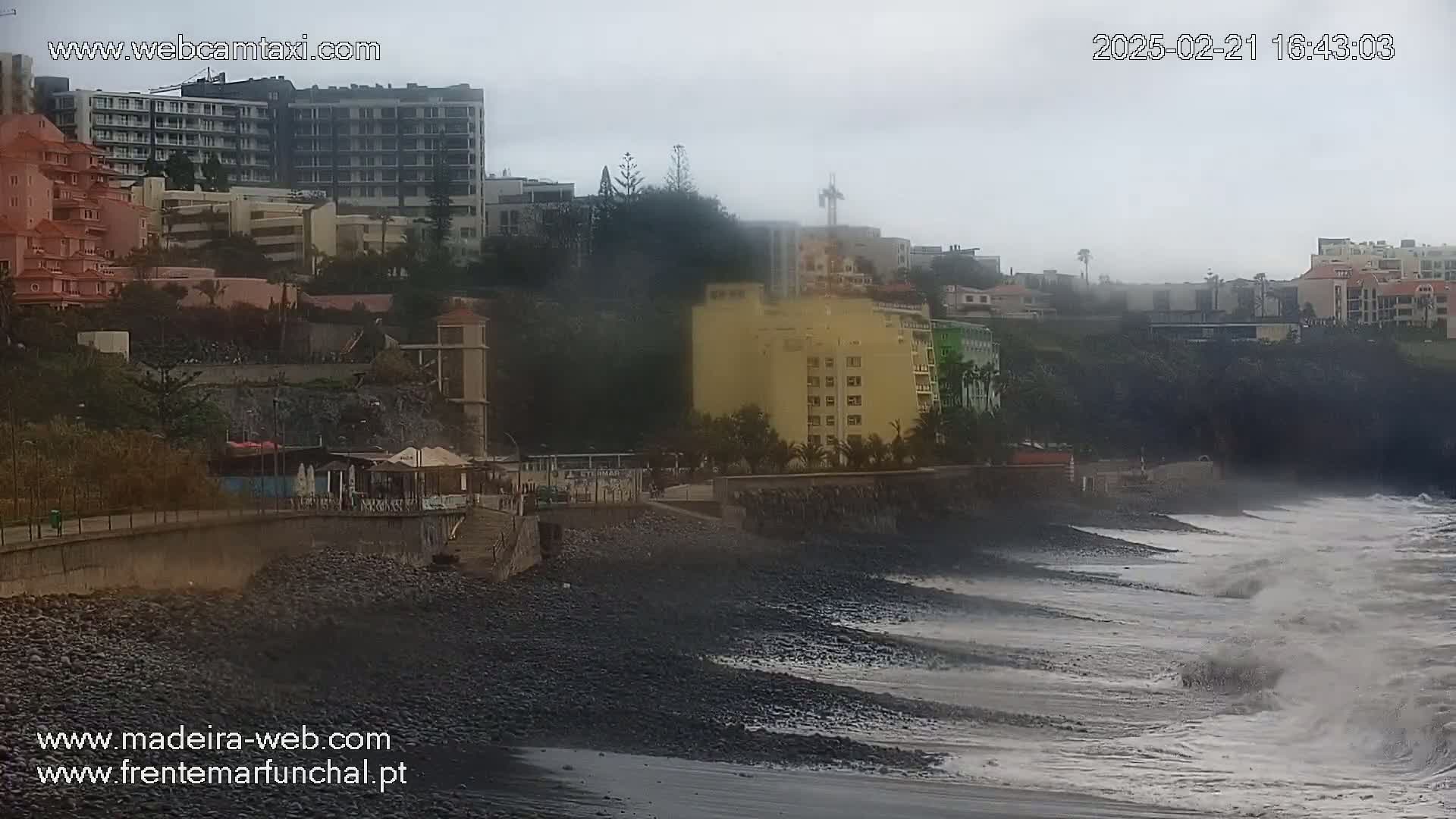 Praia Formosa Beach Live Cam - Funchal, Madeira, Portugal