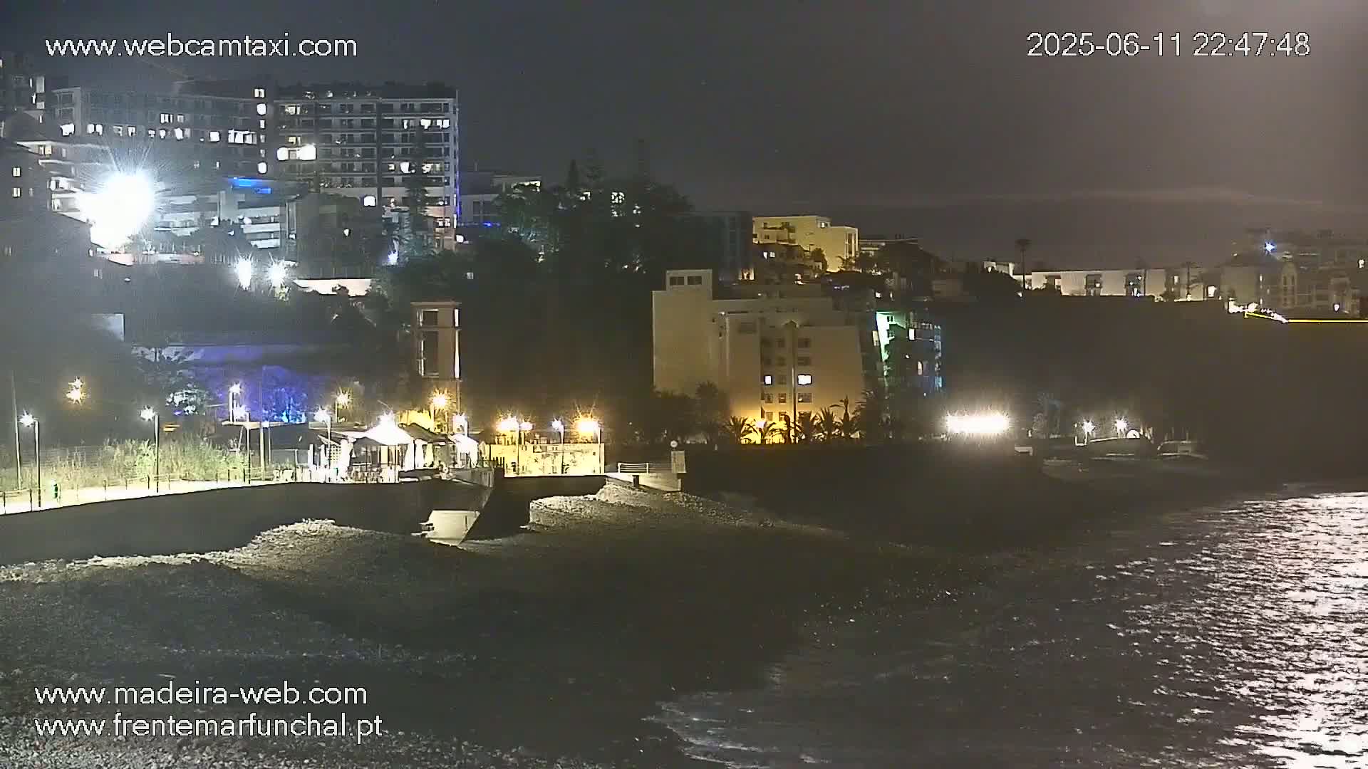  Praia Formosa Beach Live Cam - Funchal, Madeira, Portugal