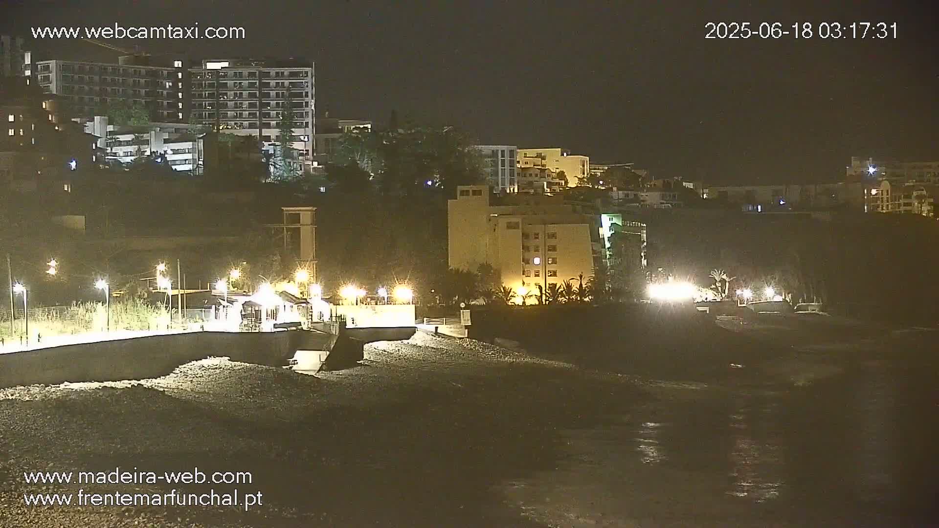  Praia Formosa Beach Live Cam - Funchal, Madeira, Portugal