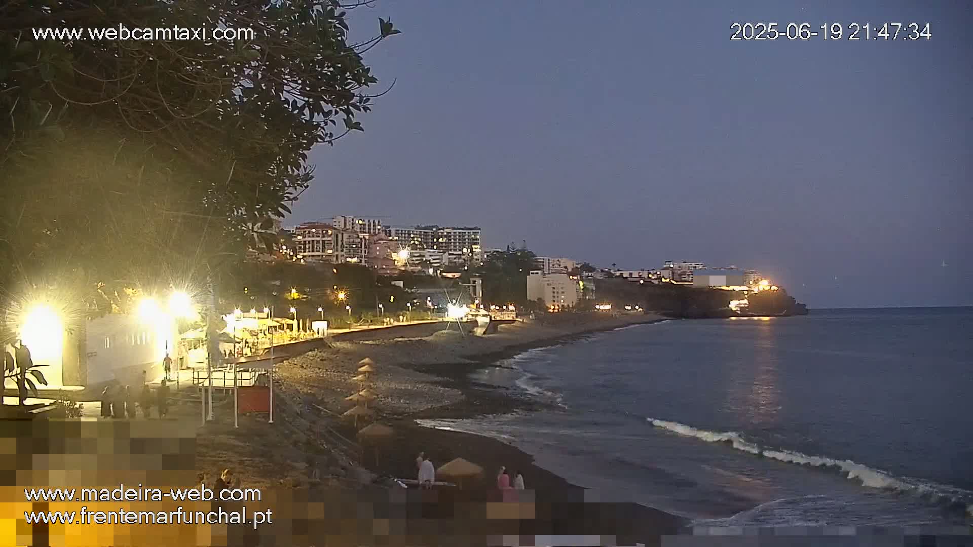  Praia Formosa Beach Live Cam - Funchal, Madeira, Portugal