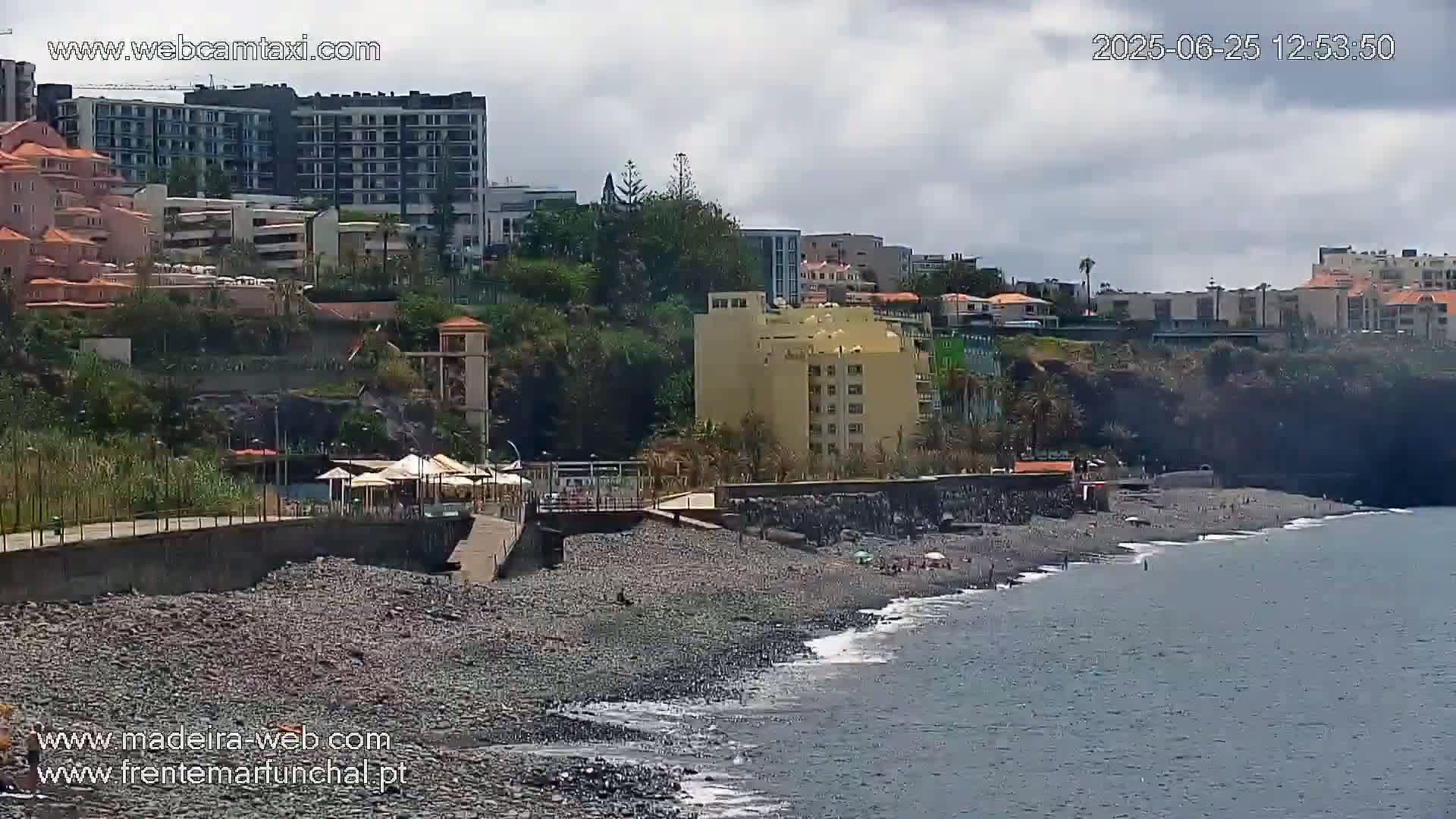  Praia Formosa Beach Live Cam - Funchal, Madeira, Portugal