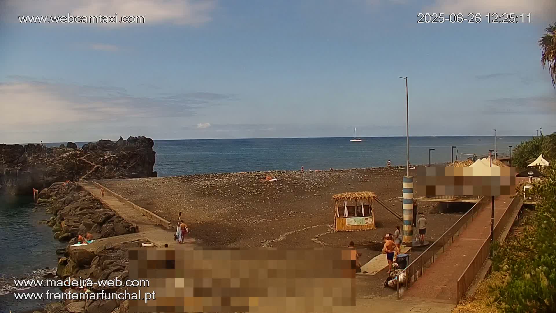  Praia Formosa Beach Live Cam - Funchal, Madeira, Portugal