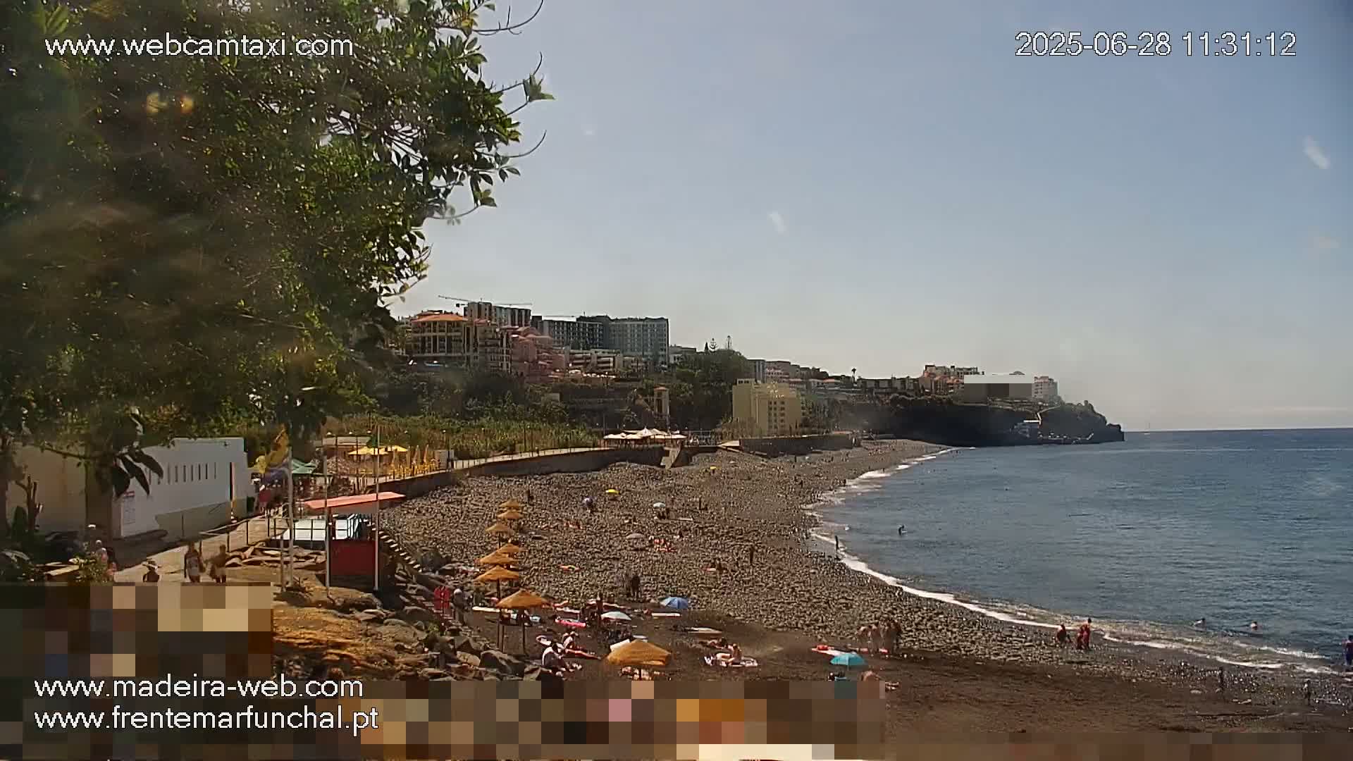  Praia Formosa Beach Live Cam - Funchal, Madeira, Portugal