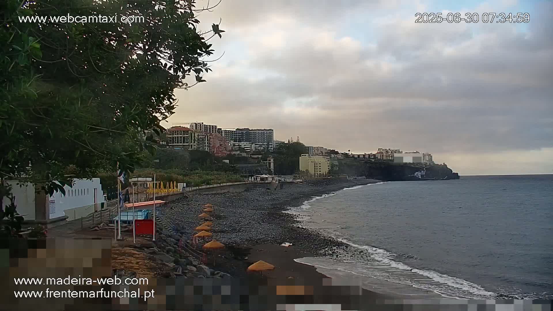  Praia Formosa Beach Live Cam - Funchal, Madeira, Portugal