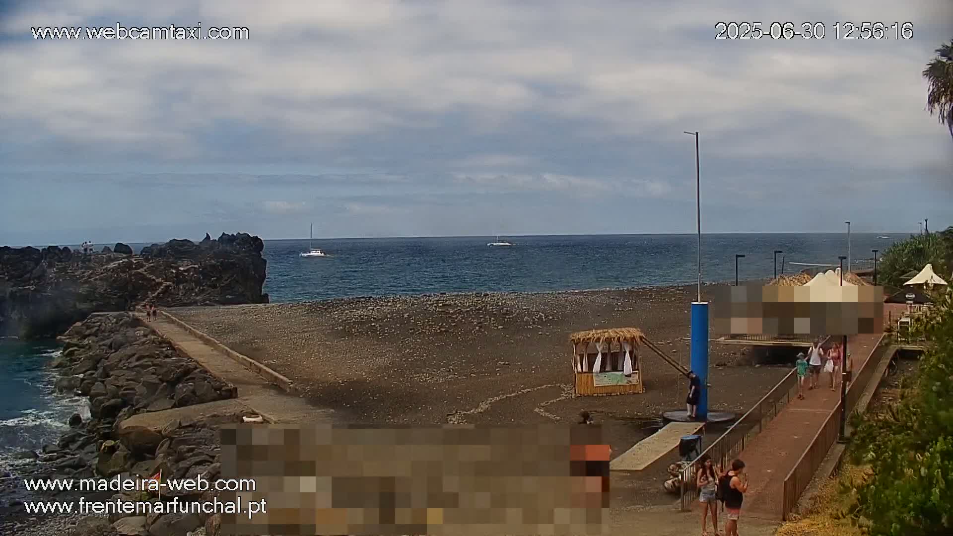  Praia Formosa Beach Live Cam - Funchal, Madeira, Portugal