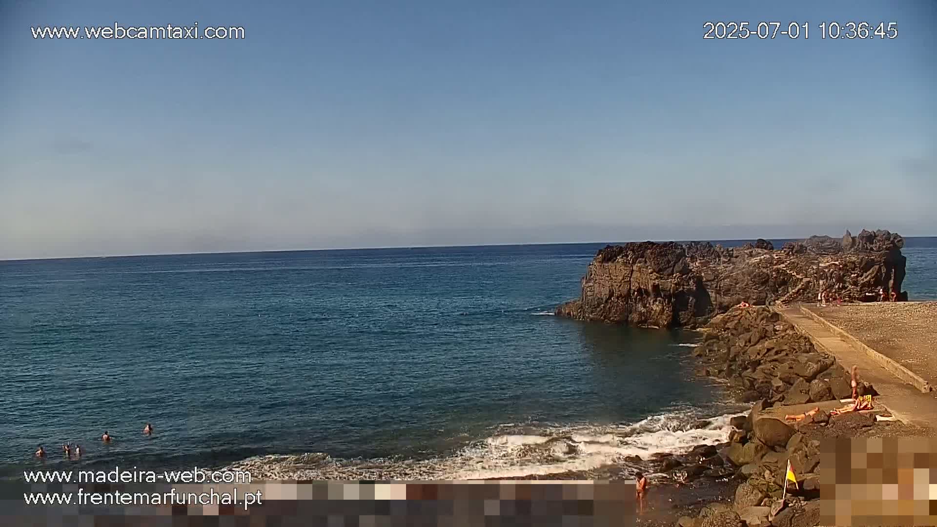  Praia Formosa Beach Live Cam - Funchal, Madeira, Portugal