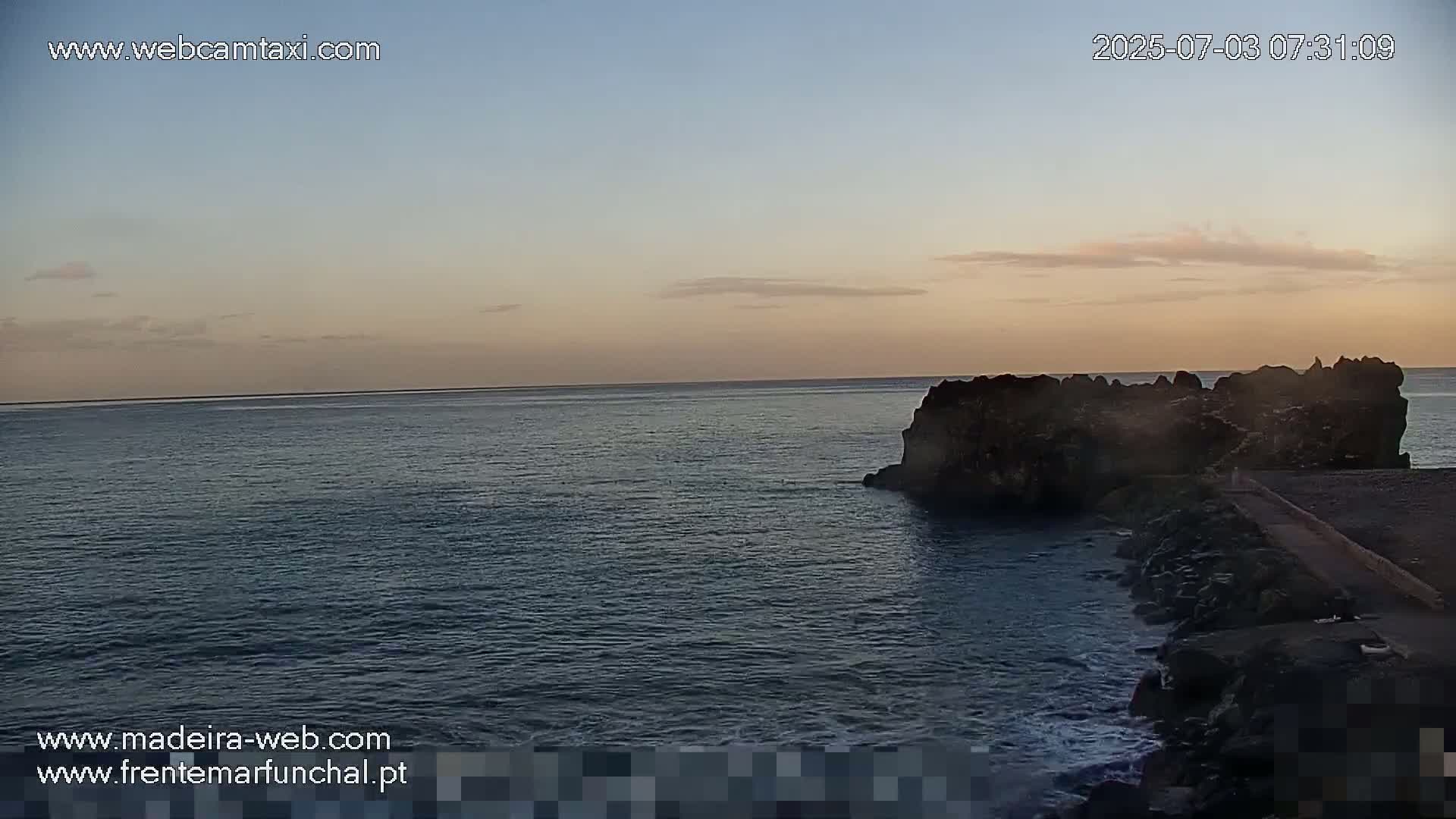 Praia Formosa Beach Live Cam - Funchal, Madeira, Portugal