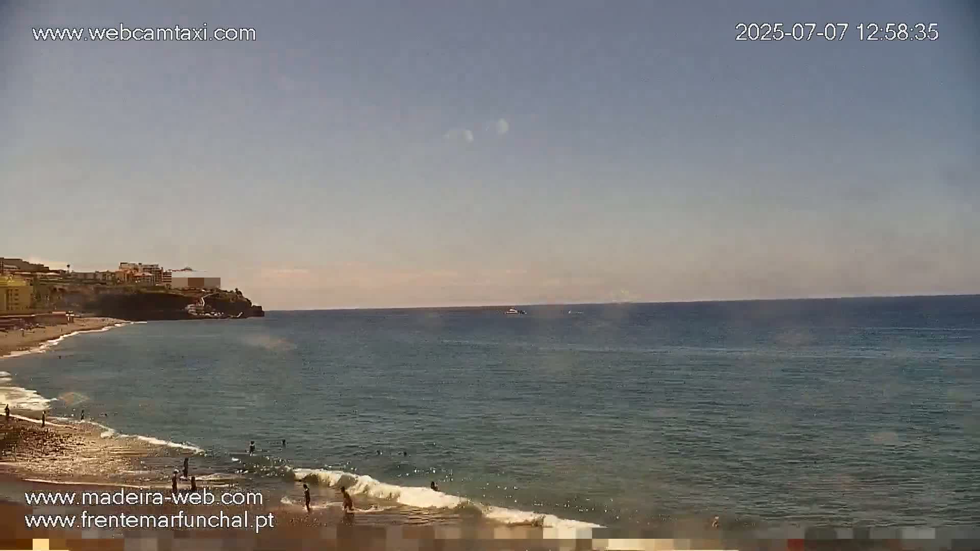  Praia Formosa Beach Live Cam - Funchal, Madeira, Portugal