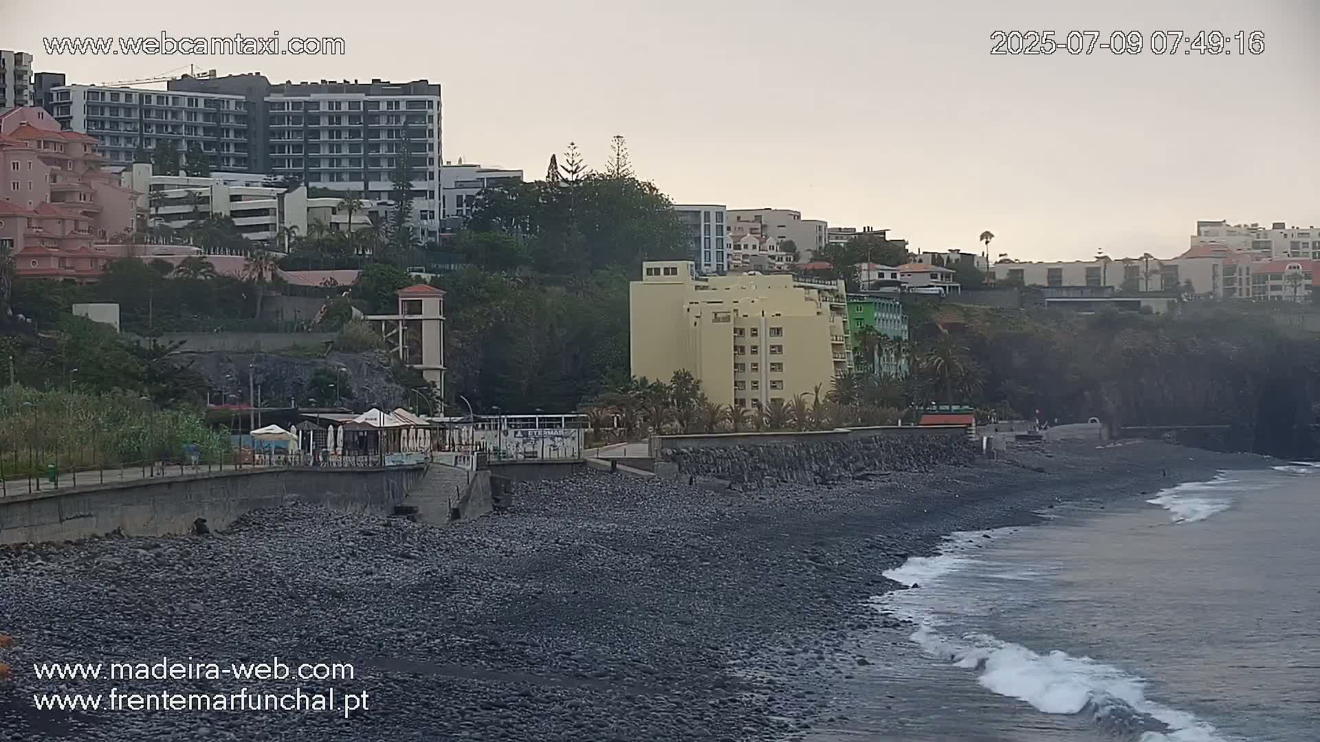 Praia Formosa Beach Live Cam - Funchal, Madeira, Portugal