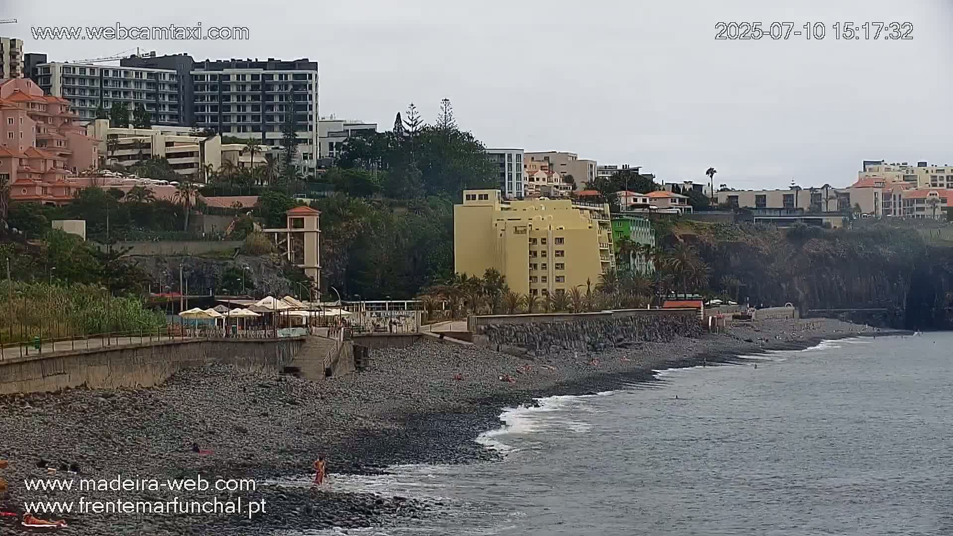  Praia Formosa Beach Live Cam - Funchal, Madeira, Portugal