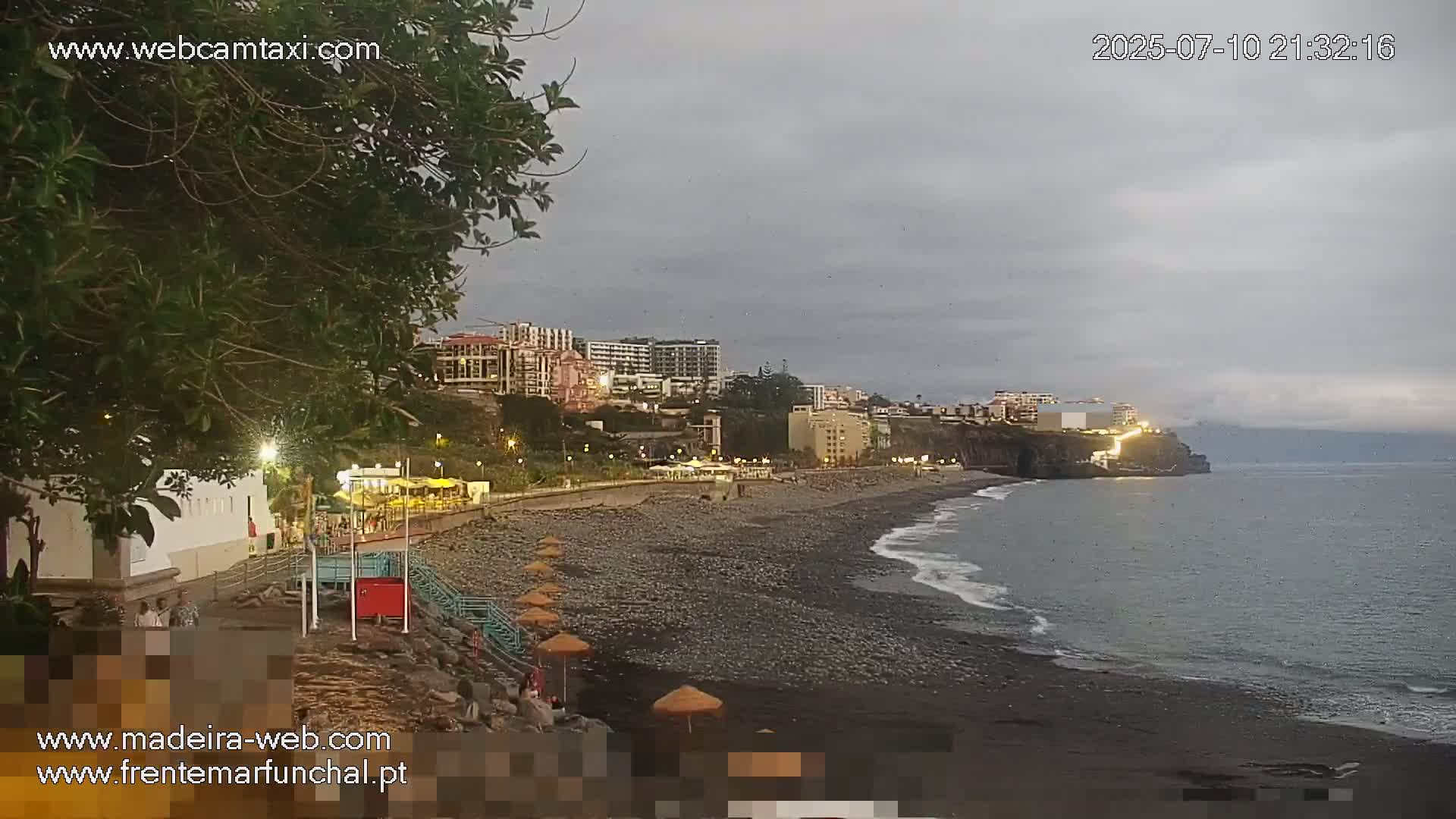  Praia Formosa Beach Live Cam - Funchal, Madeira, Portugal