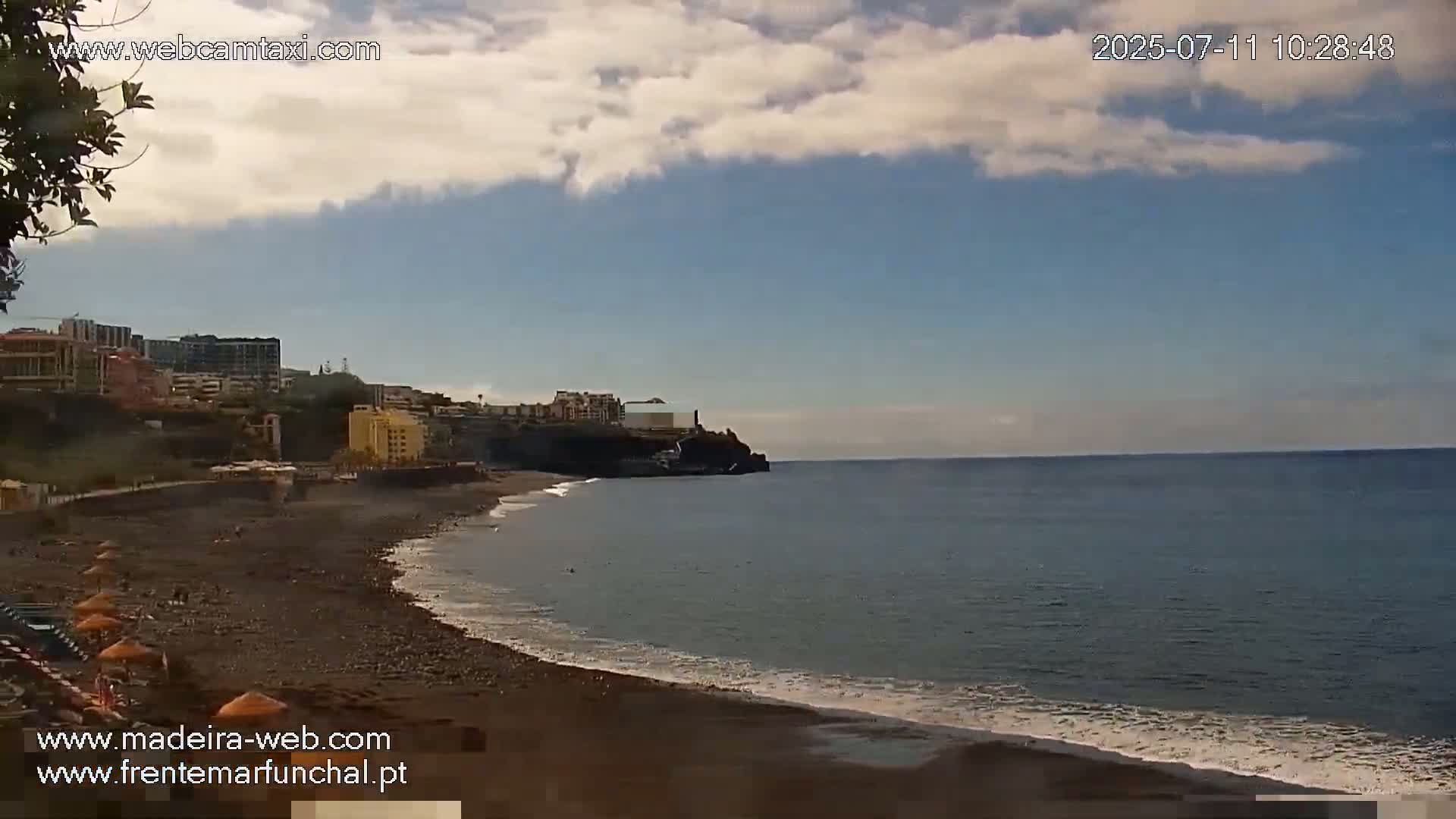  Praia Formosa Beach Live Cam - Funchal, Madeira, Portugal