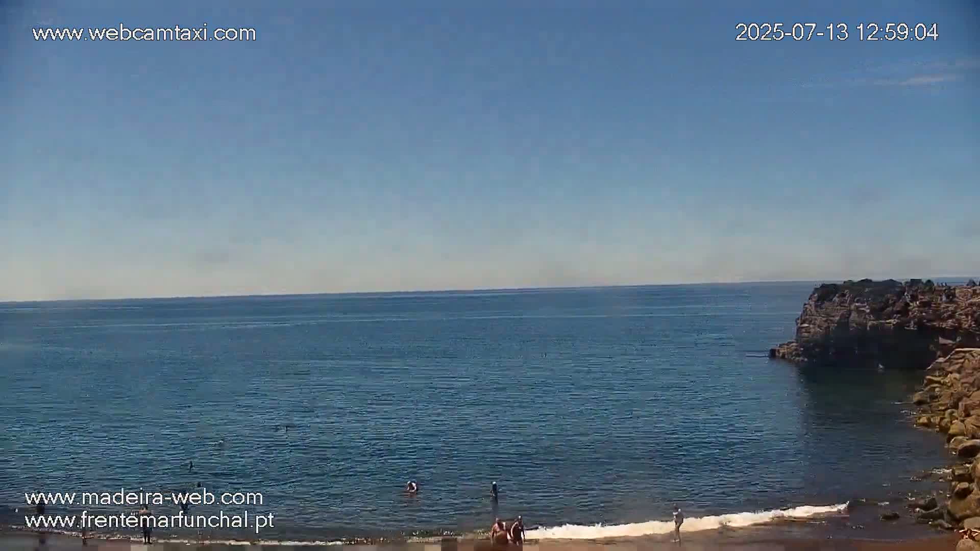  Praia Formosa Beach Live Cam - Funchal, Madeira, Portugal