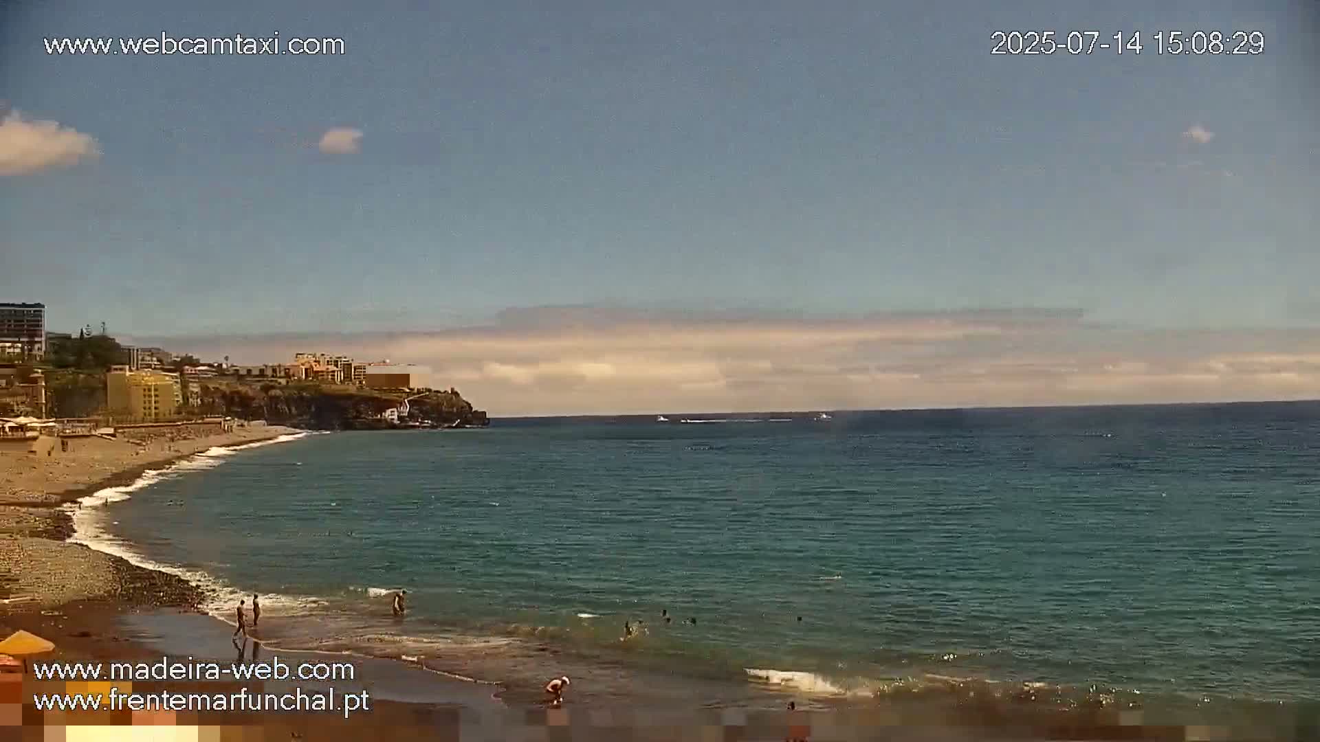  Praia Formosa Beach Live Cam - Funchal, Madeira, Portugal