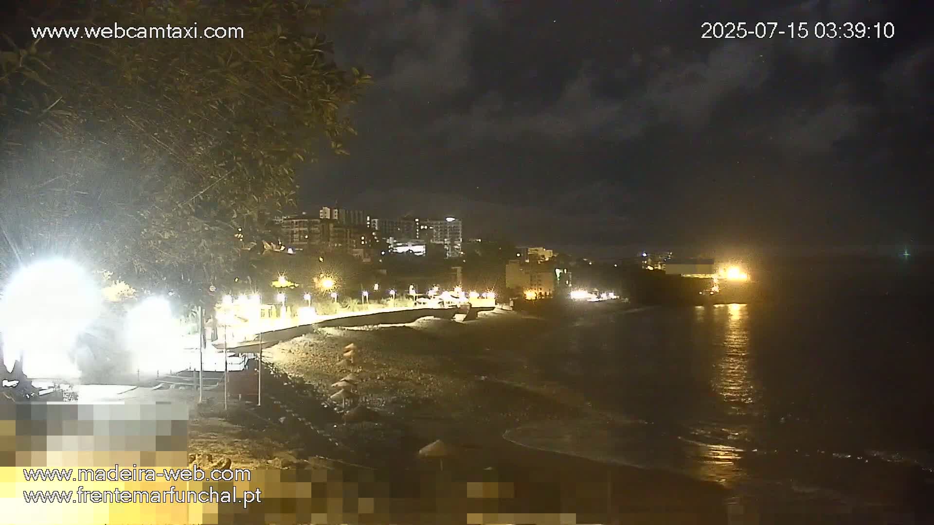  Praia Formosa Beach Live Cam - Funchal, Madeira, Portugal