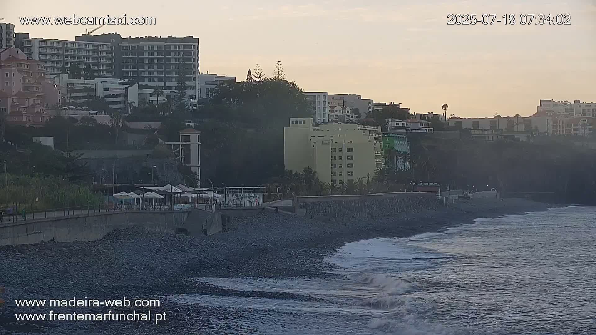  Praia Formosa Beach Live Cam - Funchal, Madeira, Portugal