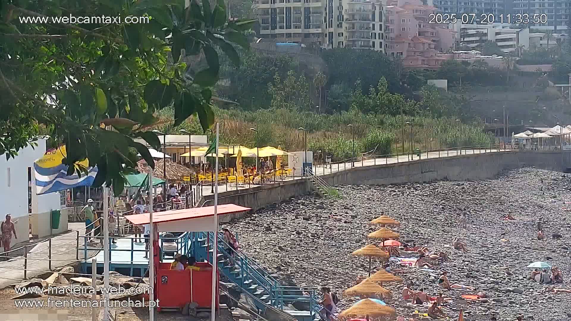  Praia Formosa Beach Live Cam - Funchal, Madeira, Portugal