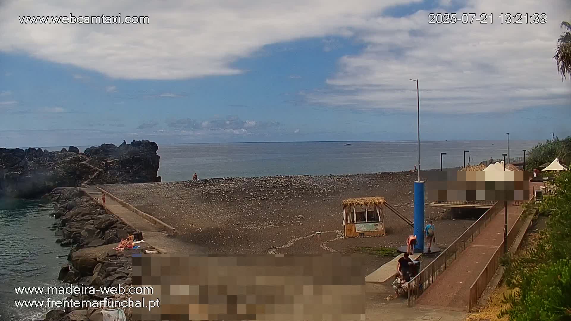 Praia Formosa Beach Live Cam - Funchal, Madeira, Portugal