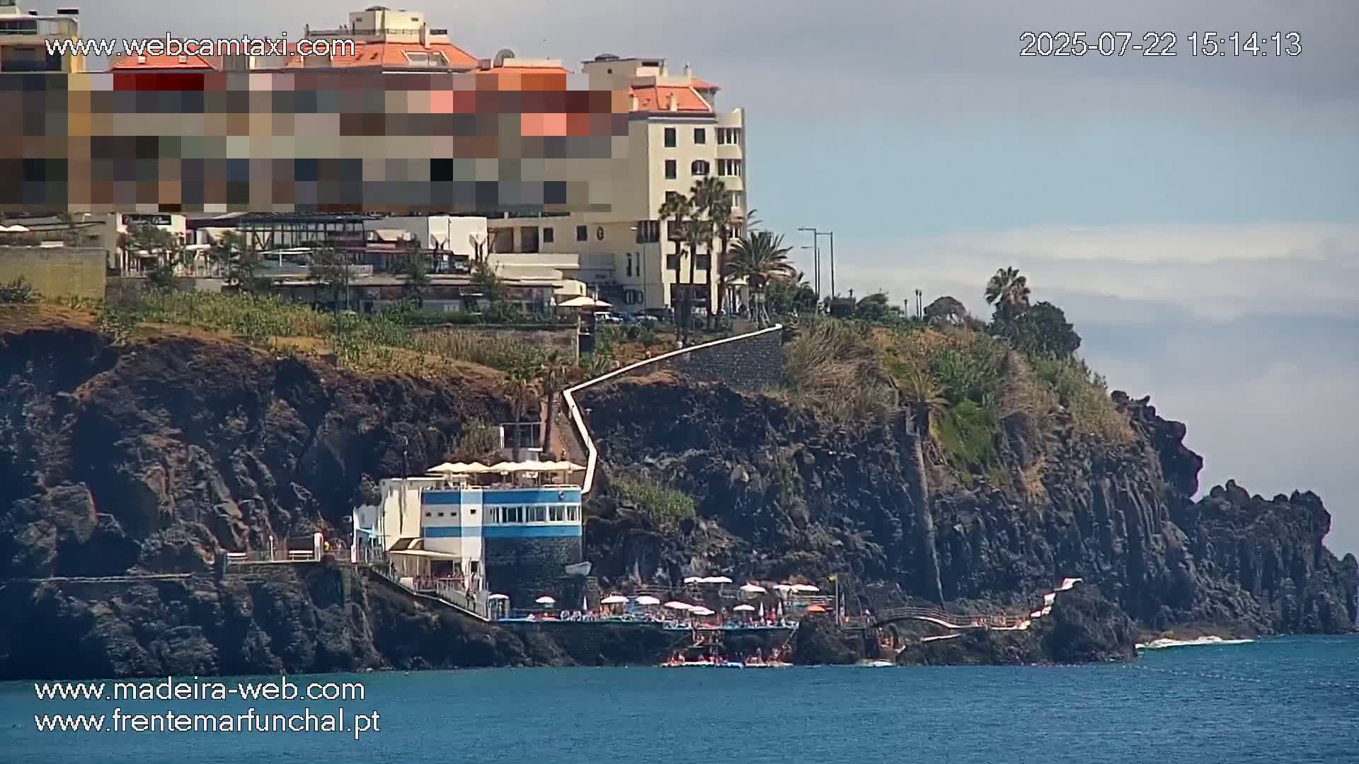  Praia Formosa Beach Live Cam - Funchal, Madeira, Portugal